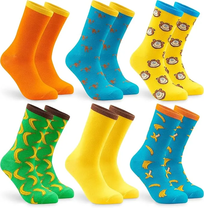 citycomfort-chaussettes-homme-fantaisie-coton-lot-6-taille-7-11 image 1