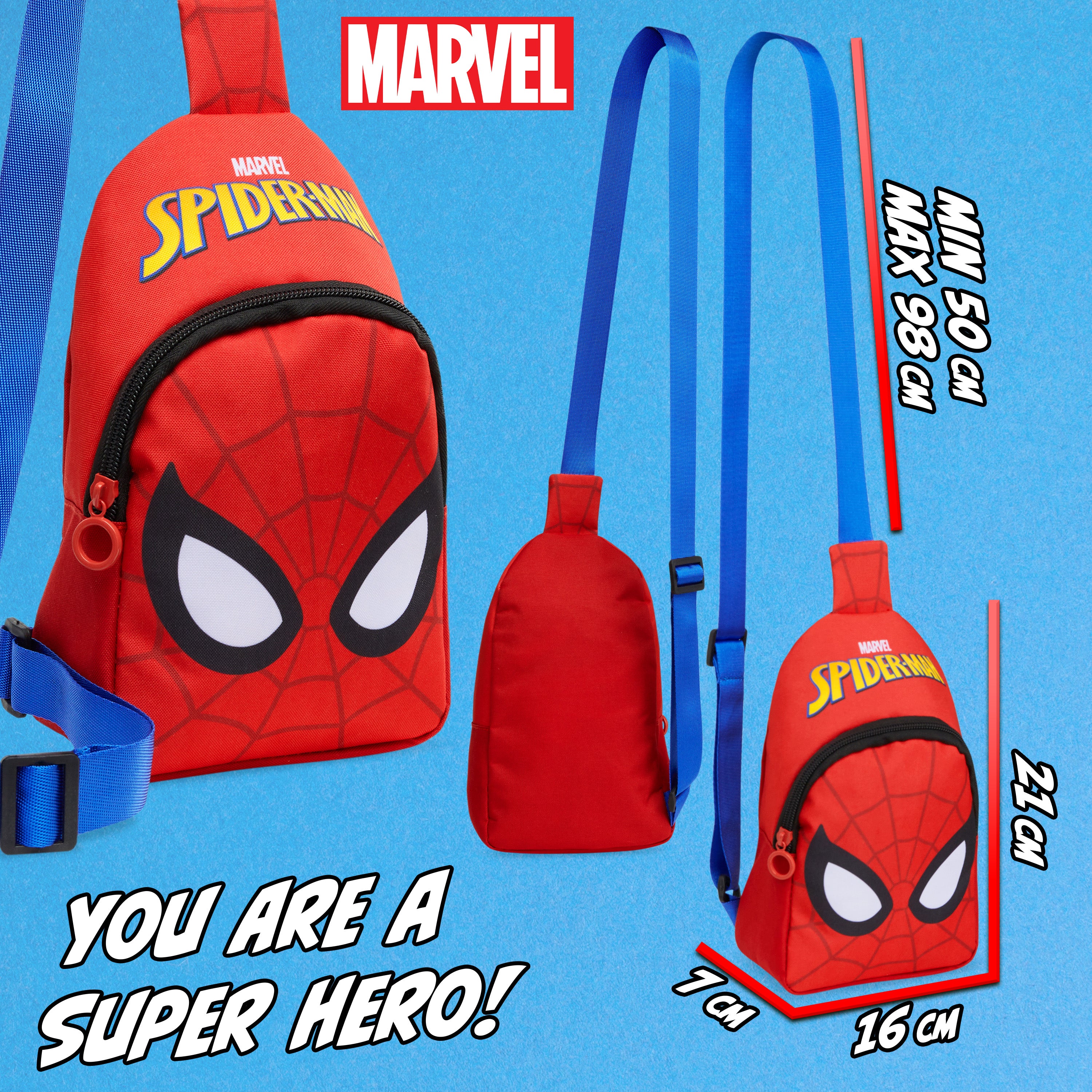 marvel-spiderman-sac-bandouli-re-gar-on-r-glable-zipp image 6