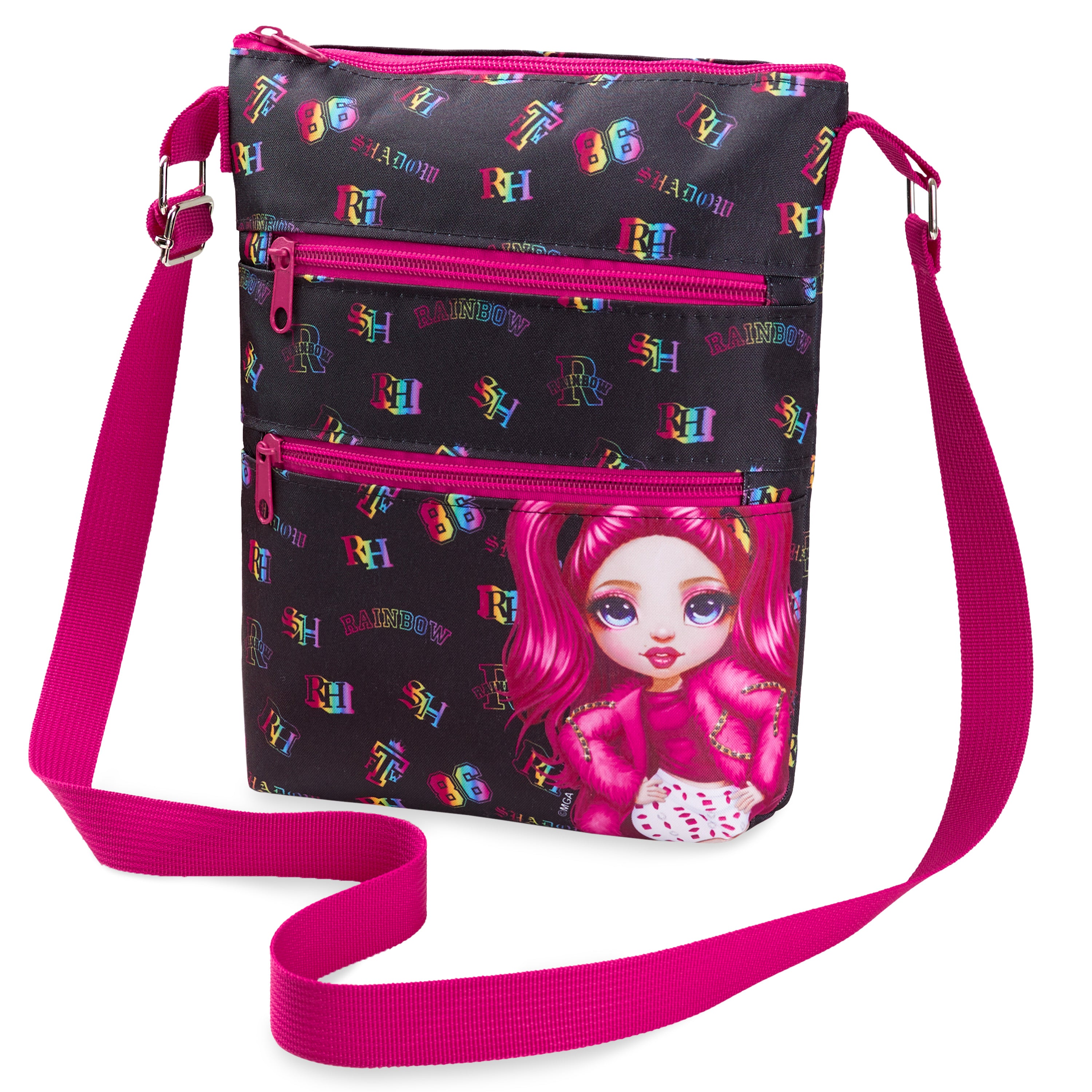 get-trend-girls-rainbow-high-sac-fille-bandouli-re-3-poches image 4