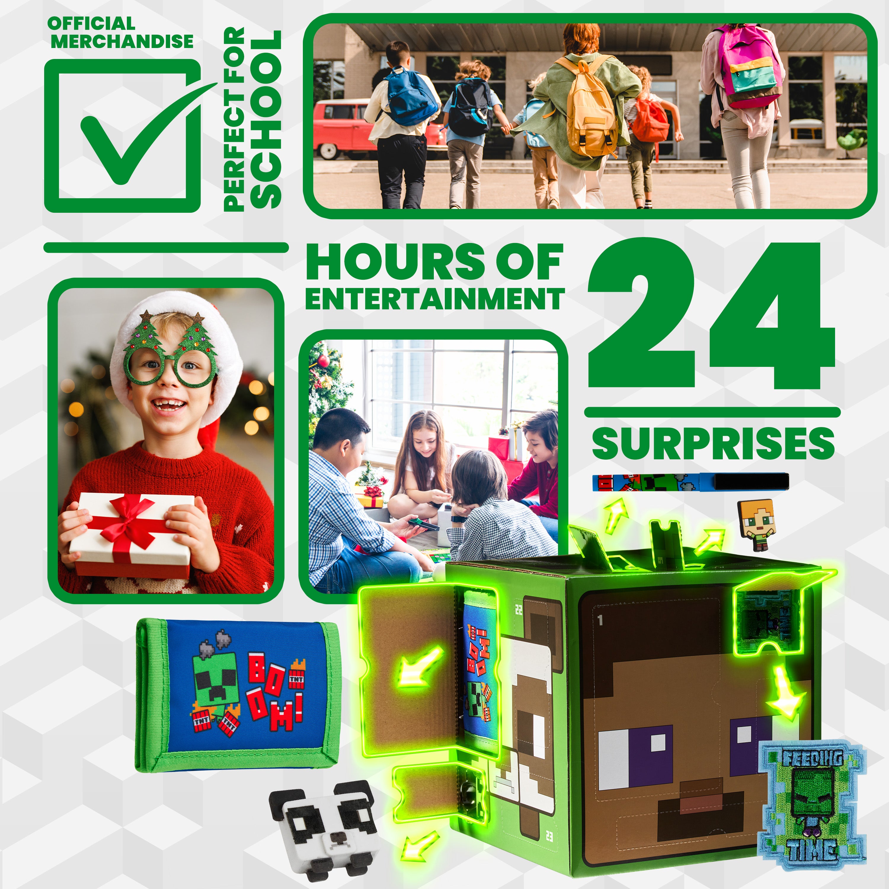minecraft-calendrier-avent-2025-enfant-24-surprises-papeterie image 3