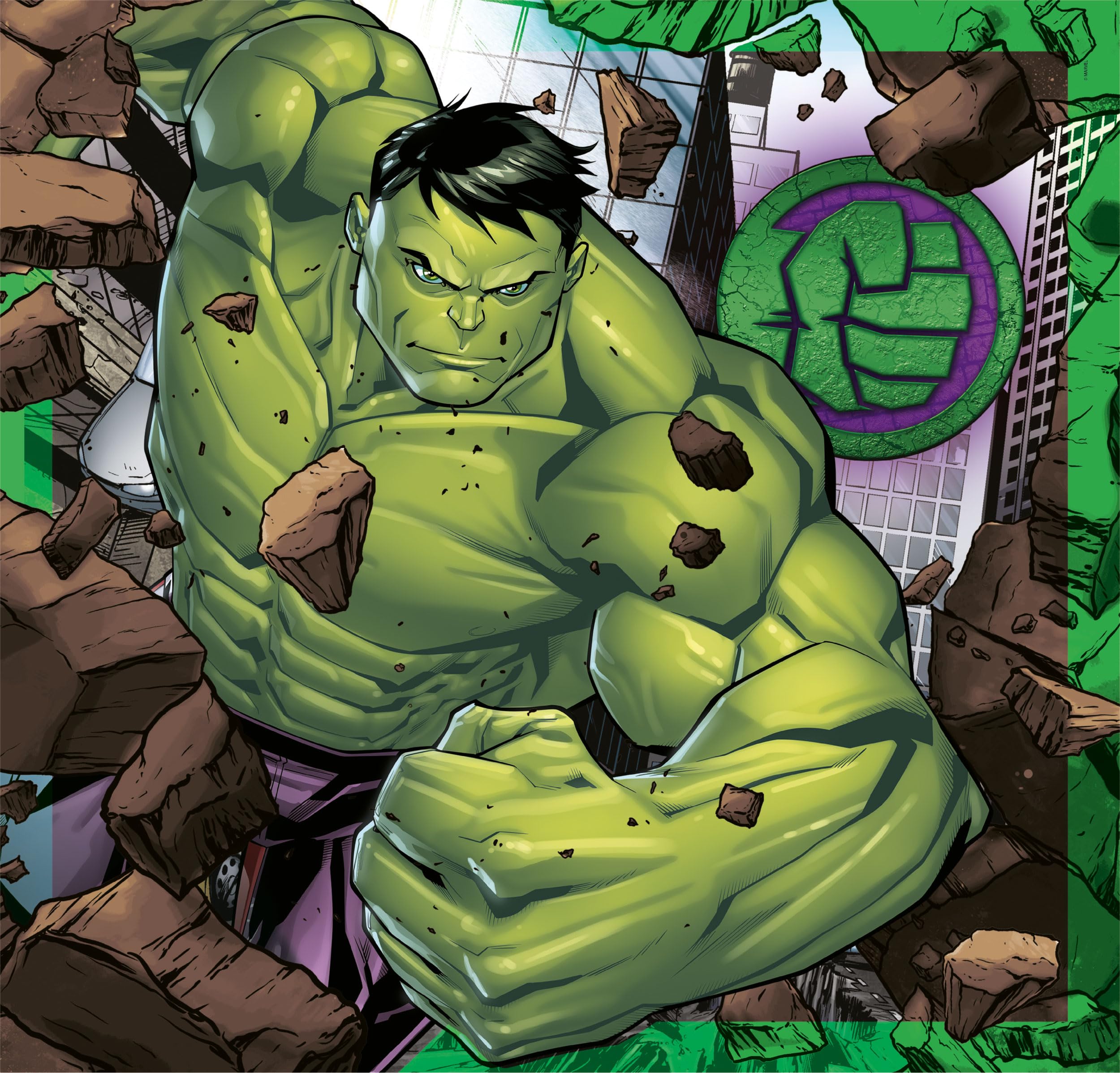 marvel-avengers-puzzle-enfant-3x48-pi-ces-32x22-cm image 4