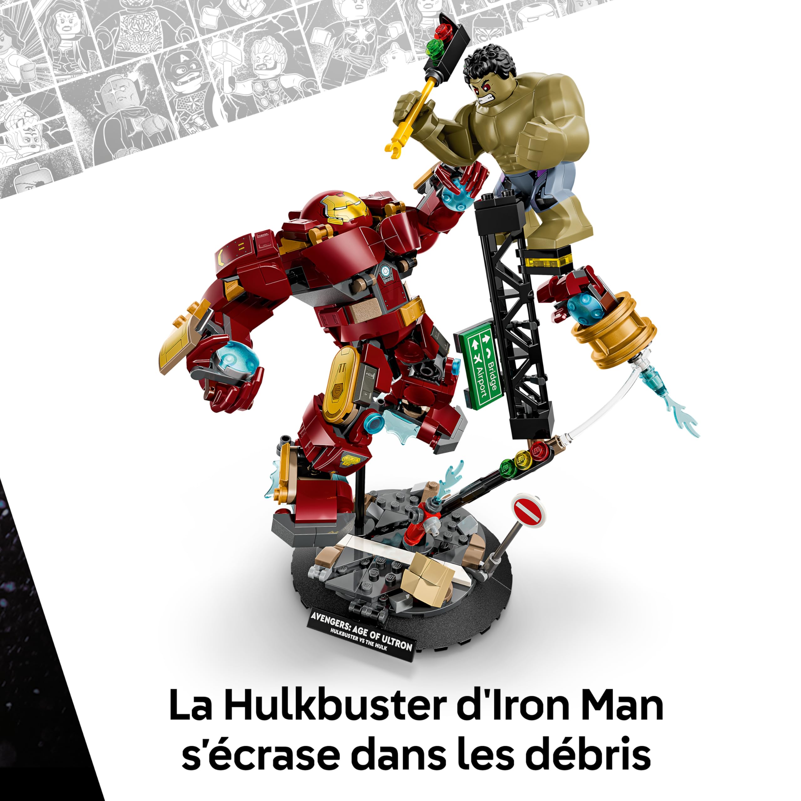 lego-marvel-76343-hulkbuster-contre-hulk-construction-413-pi-ces image 4