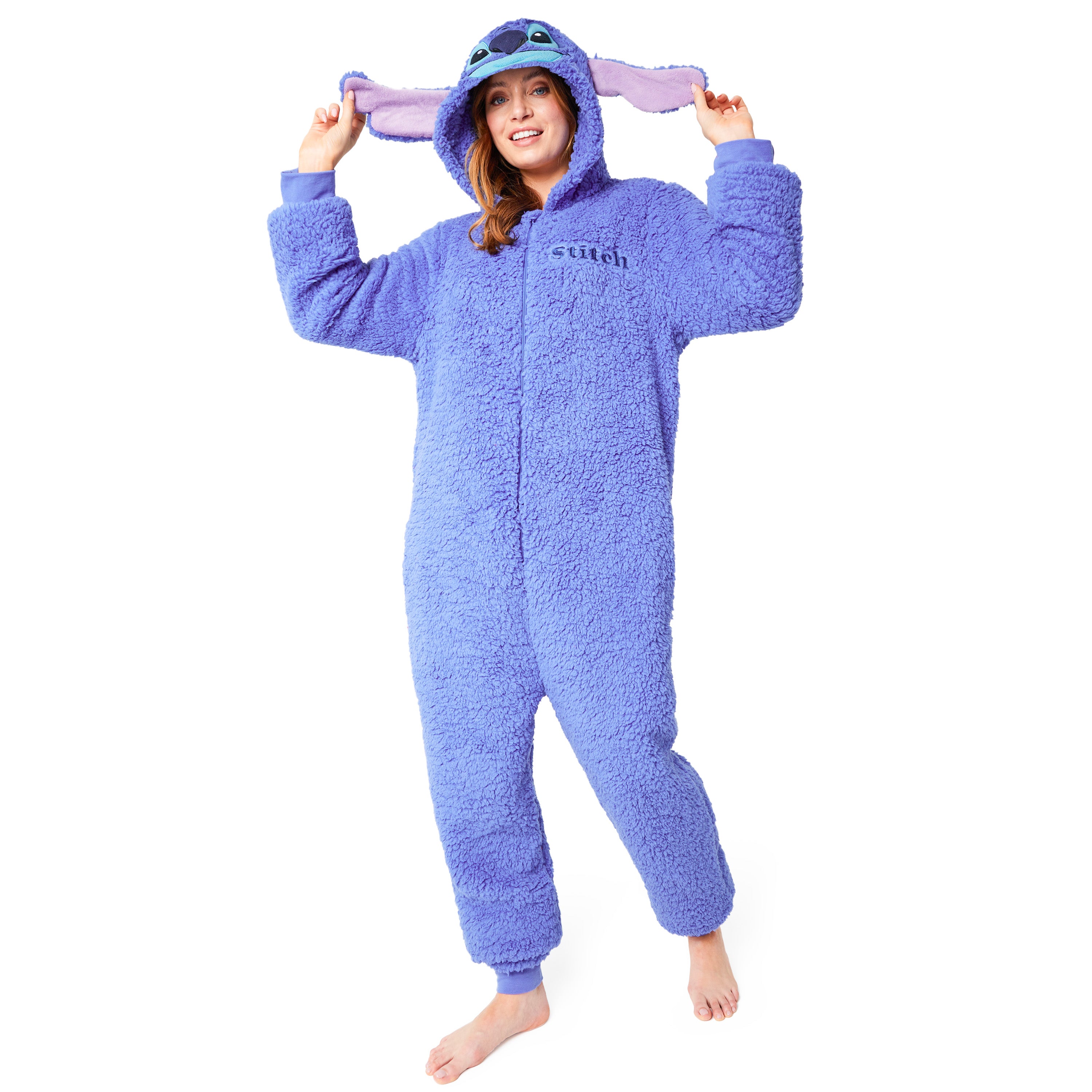 get-trend-stitch-grenouill-re-polaire-bleue-capuche image 1