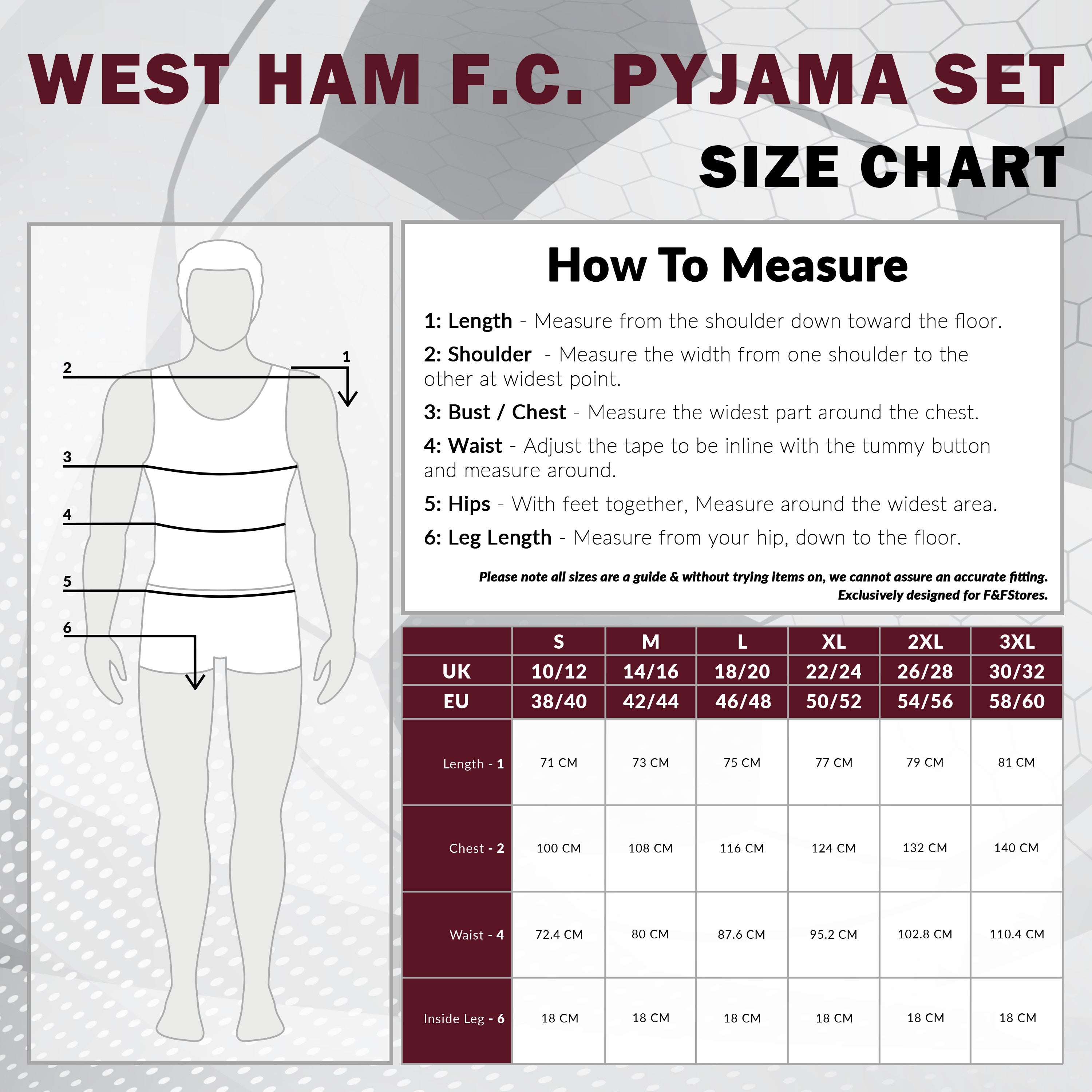 west-ham-pyjama-short-homme-100-coton-t-shirt-short image 6
