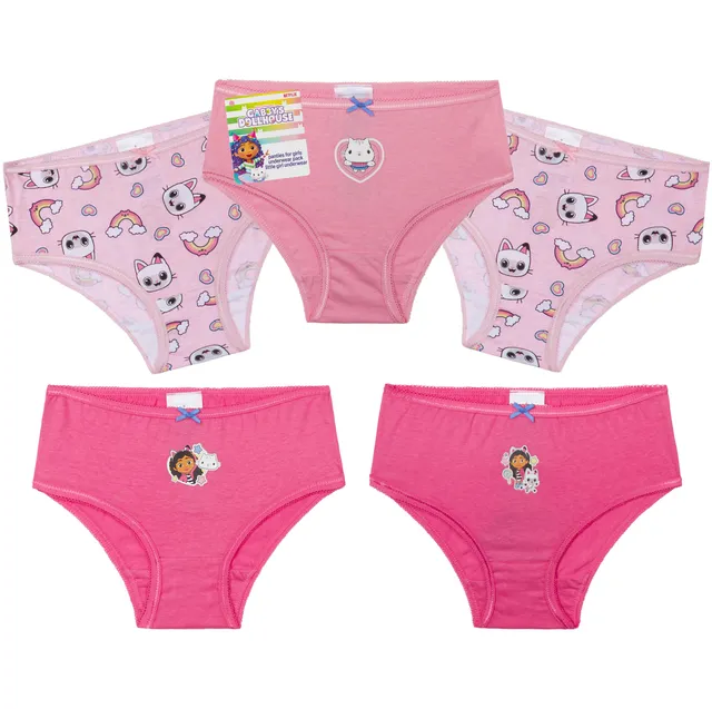 gabby-s-dollhouse-culottes-fille-lot-5-coton-respirant image 1