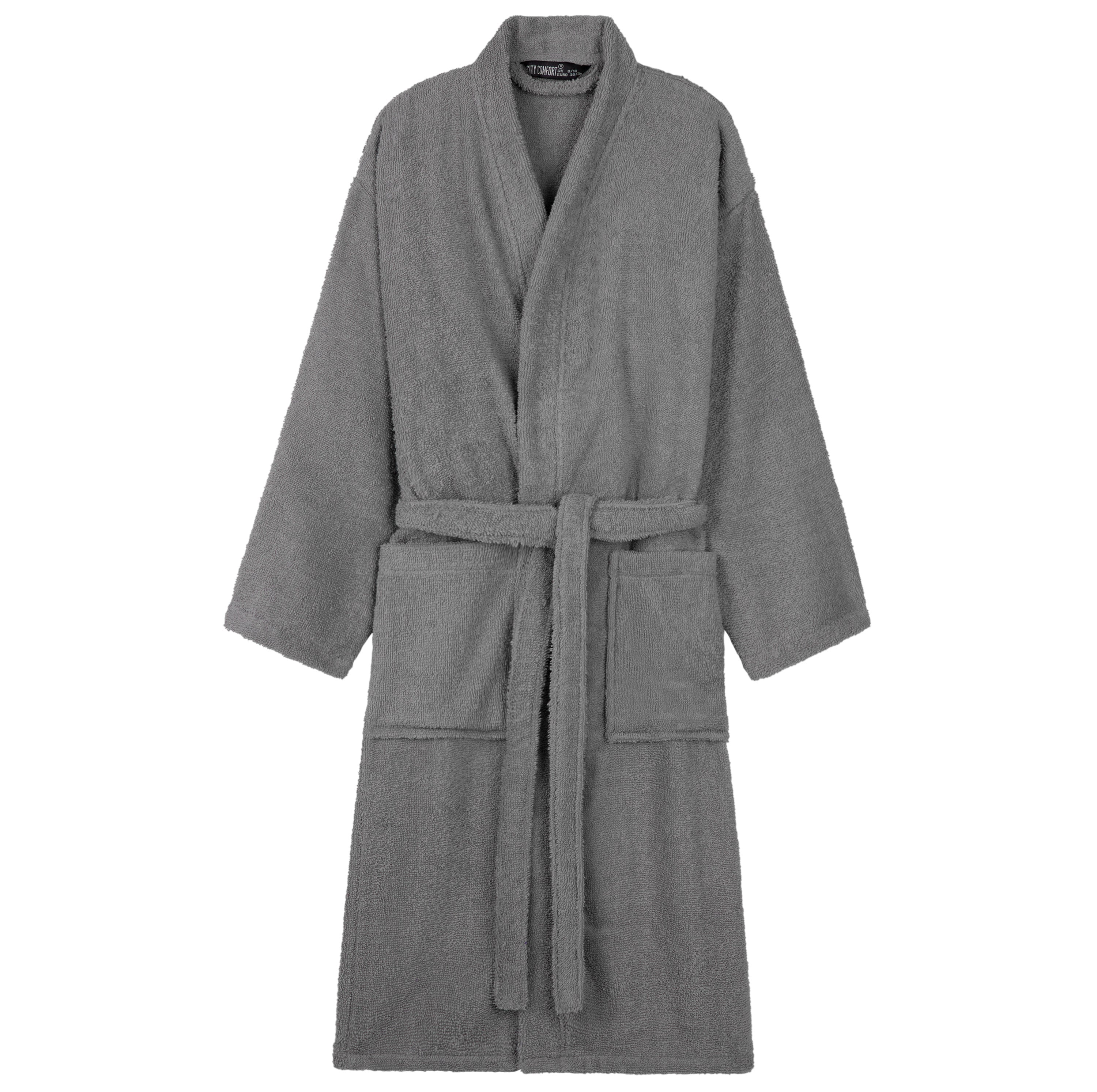 get-trend-women-peignoir-ponge-coton-femme-violet-s image 7