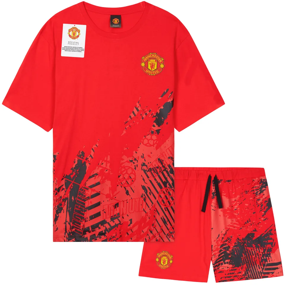 get-trend-pyjama-homme-court-foot-ensemble-t image 1