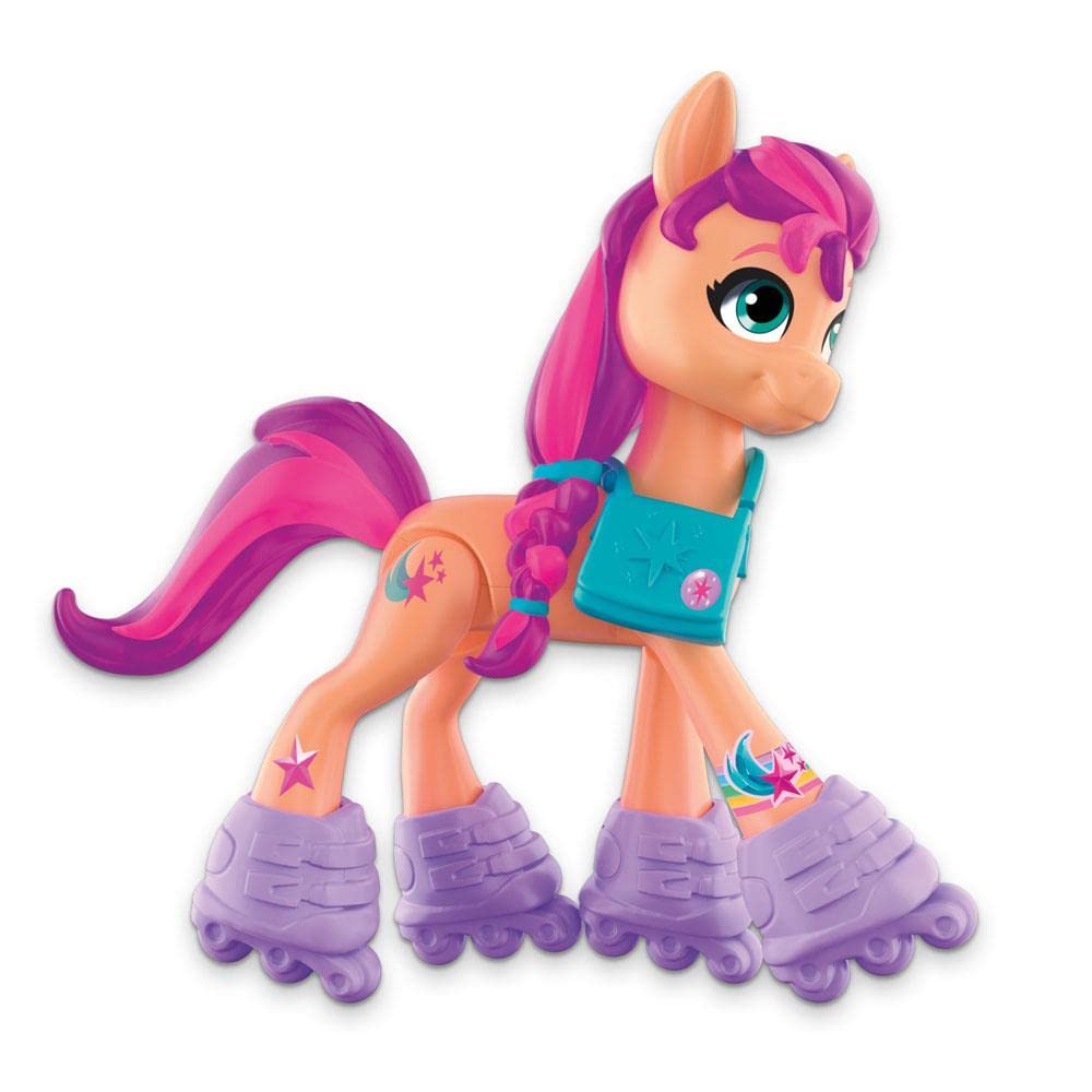 my-little-pony-new-generation-aventure-de-cristal-sunny-figurine-7-5-cm image 7