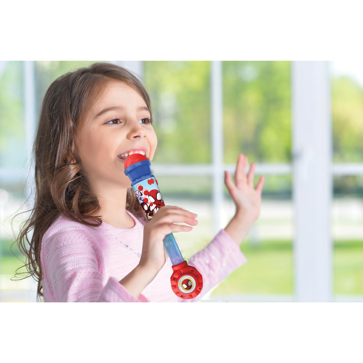 lexibook-spider-man-micro-lumineux-enfant-mic90sp-bleu image 6