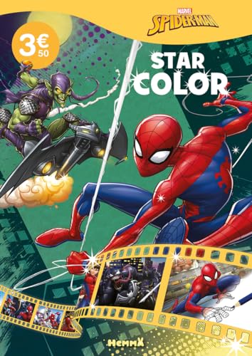 marvel-spider-man-star-color-livre-de-coloriage-d-s-4-ans image 2