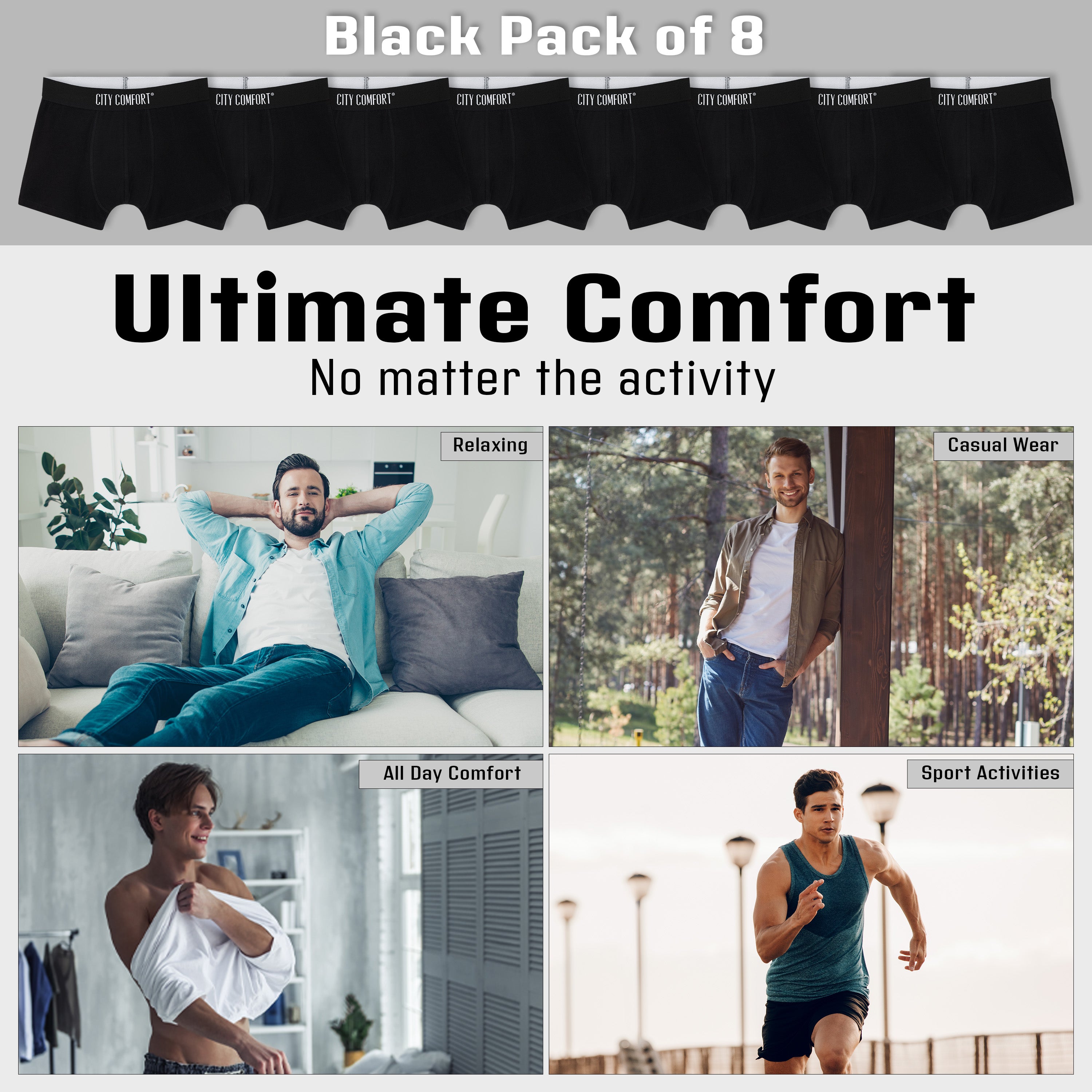 get-trend-men-lot-boxers-coton-homme-respirant image 3