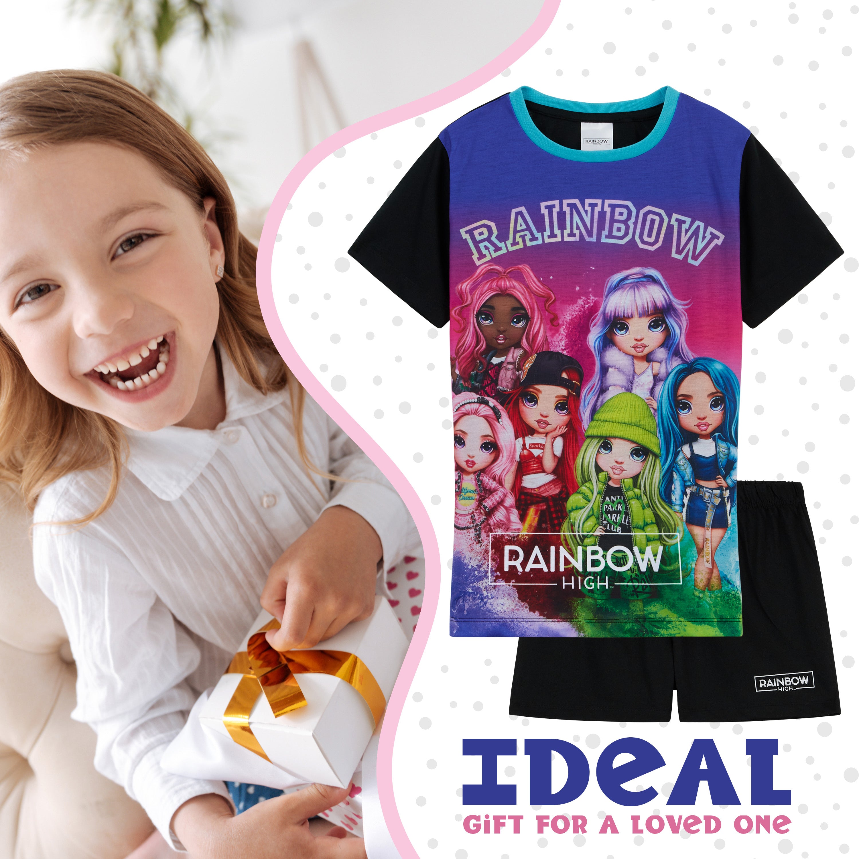 rainbow-high-pyjama-short-fille-t-5-12-ans image 3