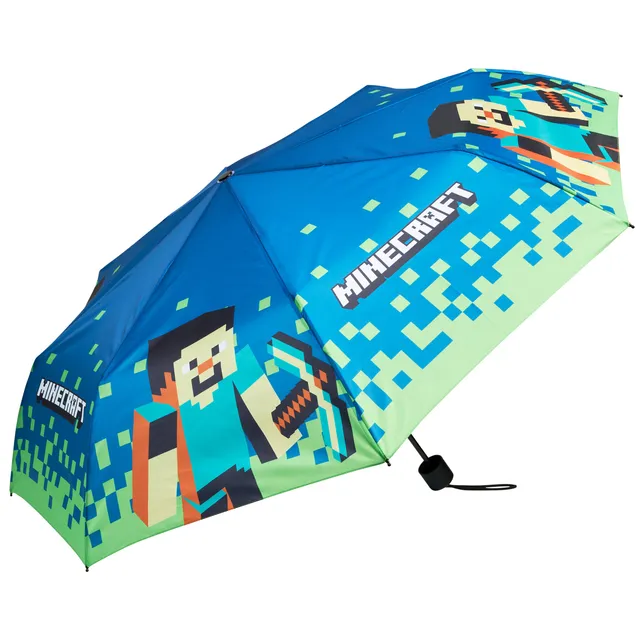 minecraft-parapluie-pliable-t-lescopique-enfant-l-ger image 1