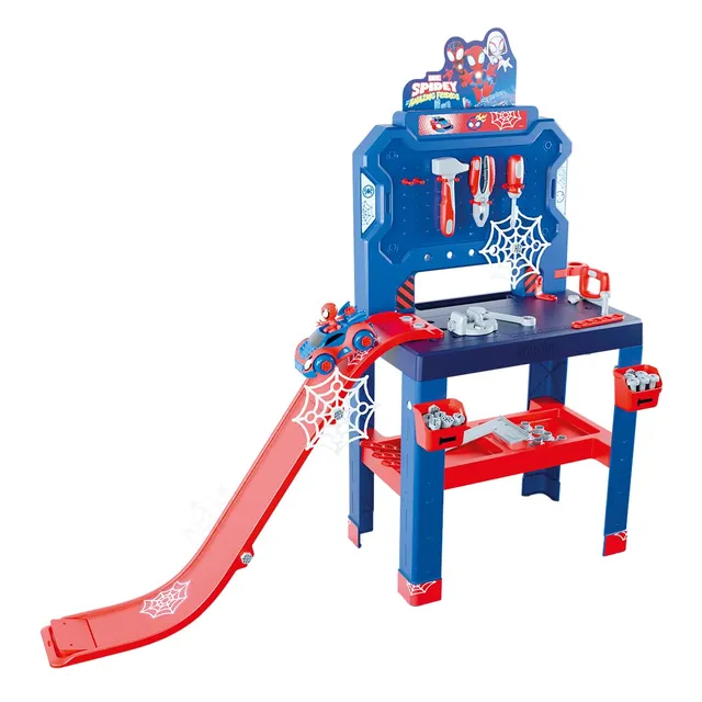 smoby-spidey-bricolo-center-tabli-bricolage-90-accessoires-3-ans image 1