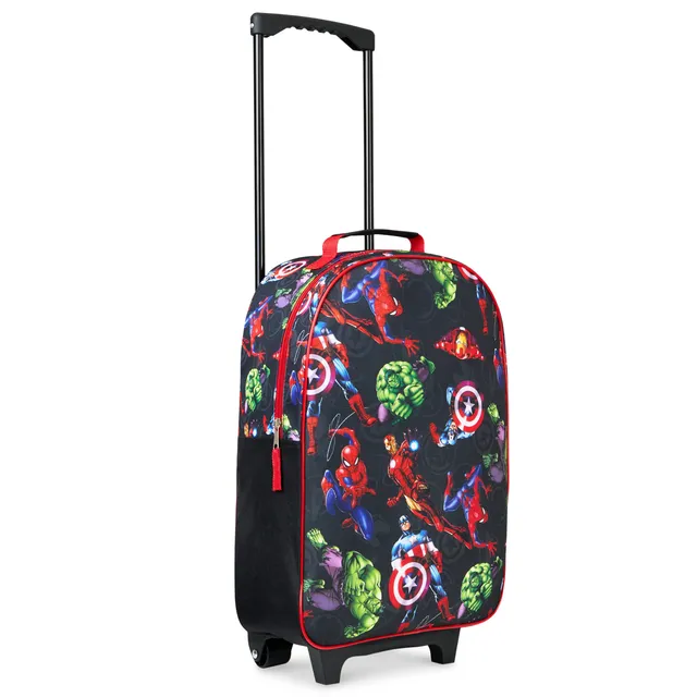 marvel-avengers-valise-enfant-cabine-roulettes-pliable image 1