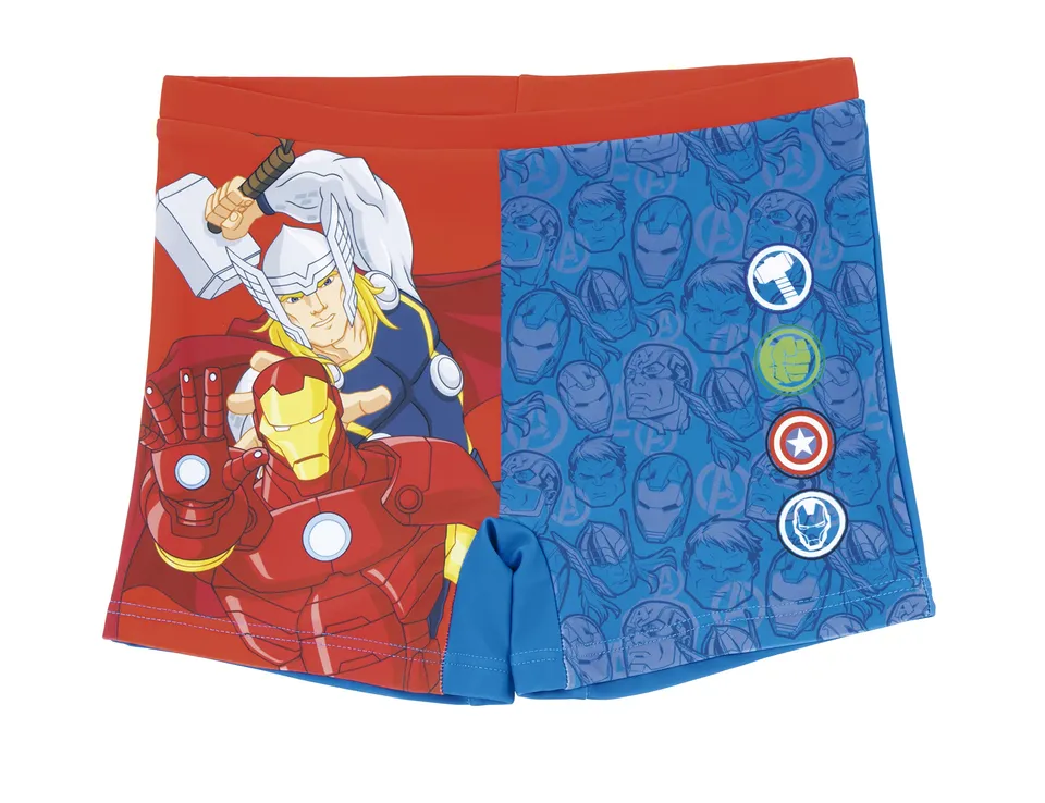 marvel-avengers-short-de-bain-bleu-gar-on-8-ans-s-chage-rapide image 1