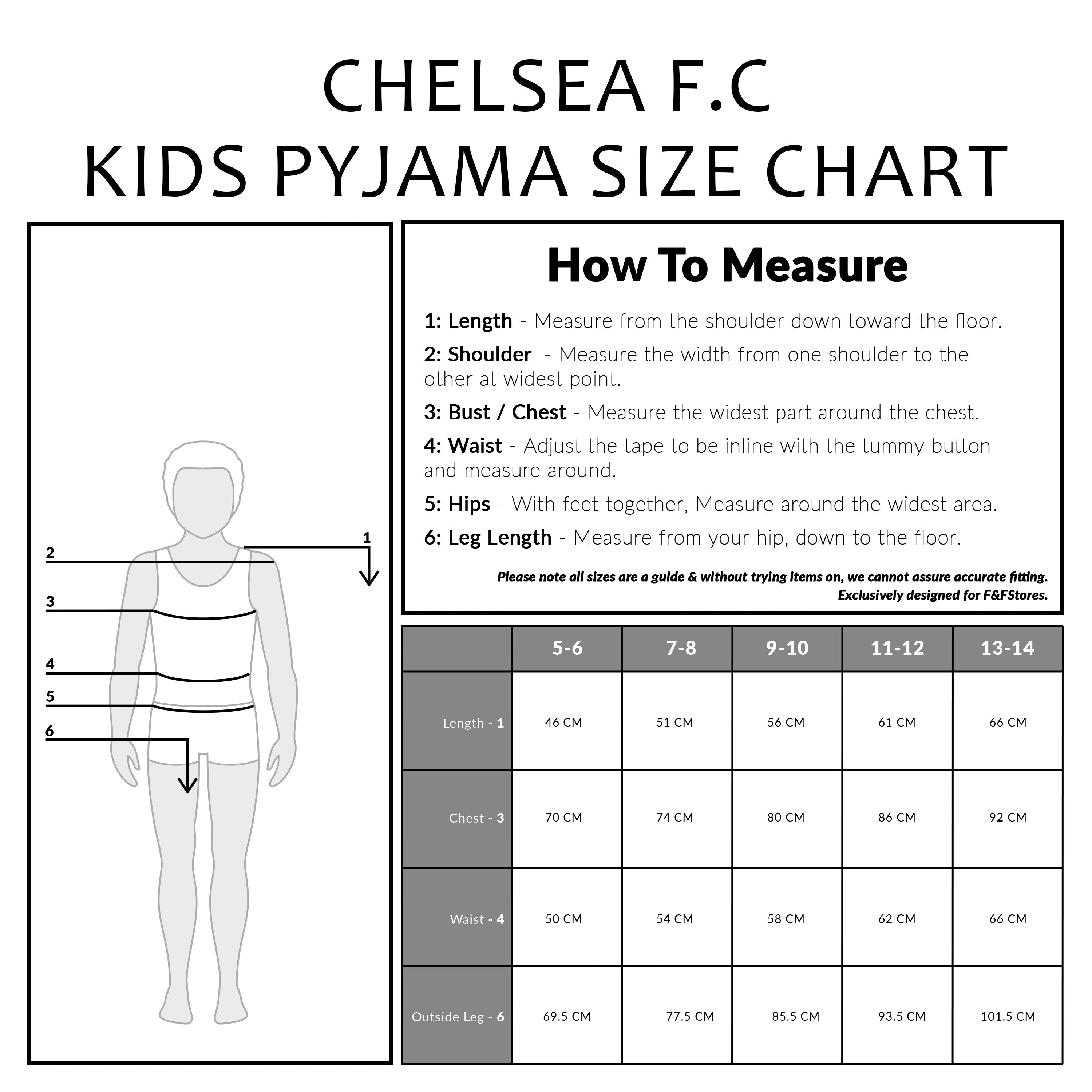 chelsea-f-c-pyjama-gar-on-coton-bleu-9-10-ans image 6