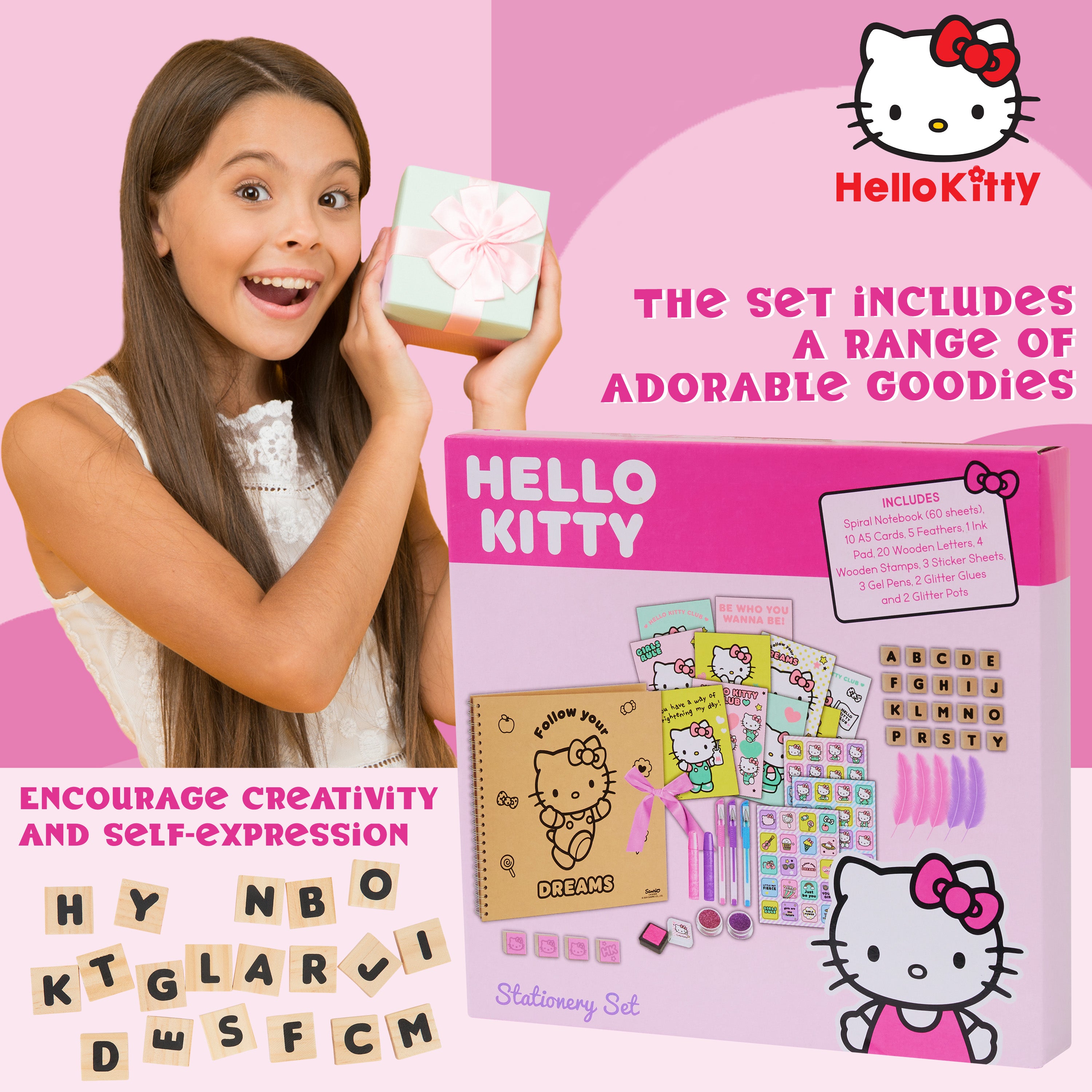 hello-kitty-kit-scrapbooking-enfant-stickers-album image 2