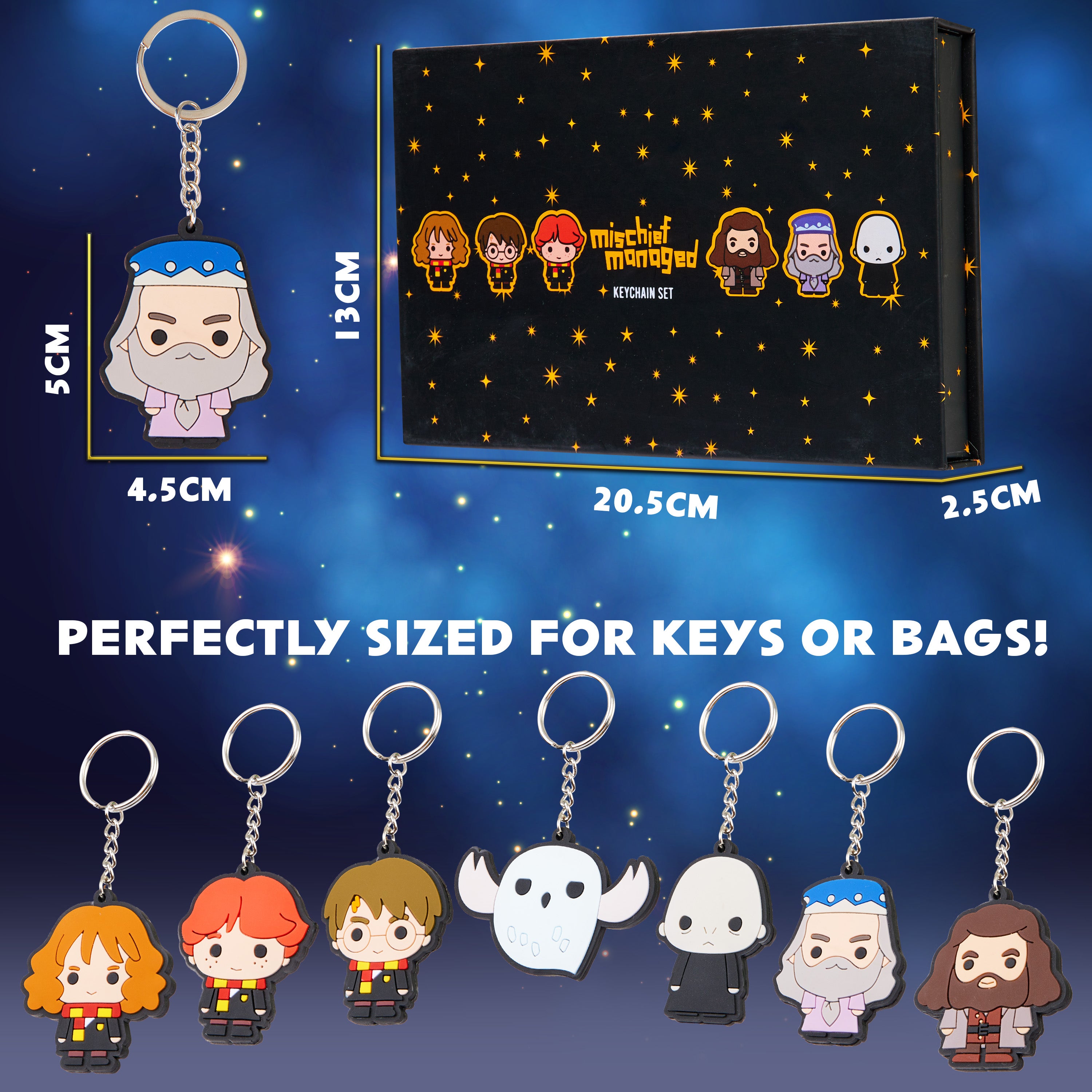harry-potter-porte-cl-s-lot-7-mini-figurines-chibi-enfant image 6
