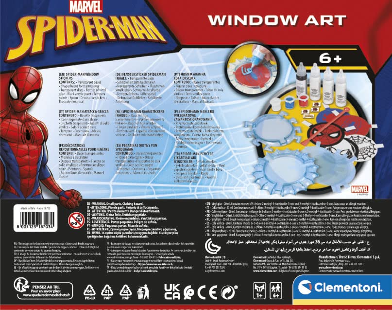 marvel-spiderman-kit-d-co-vitre-stickers-repositionnables-6-ans image 8