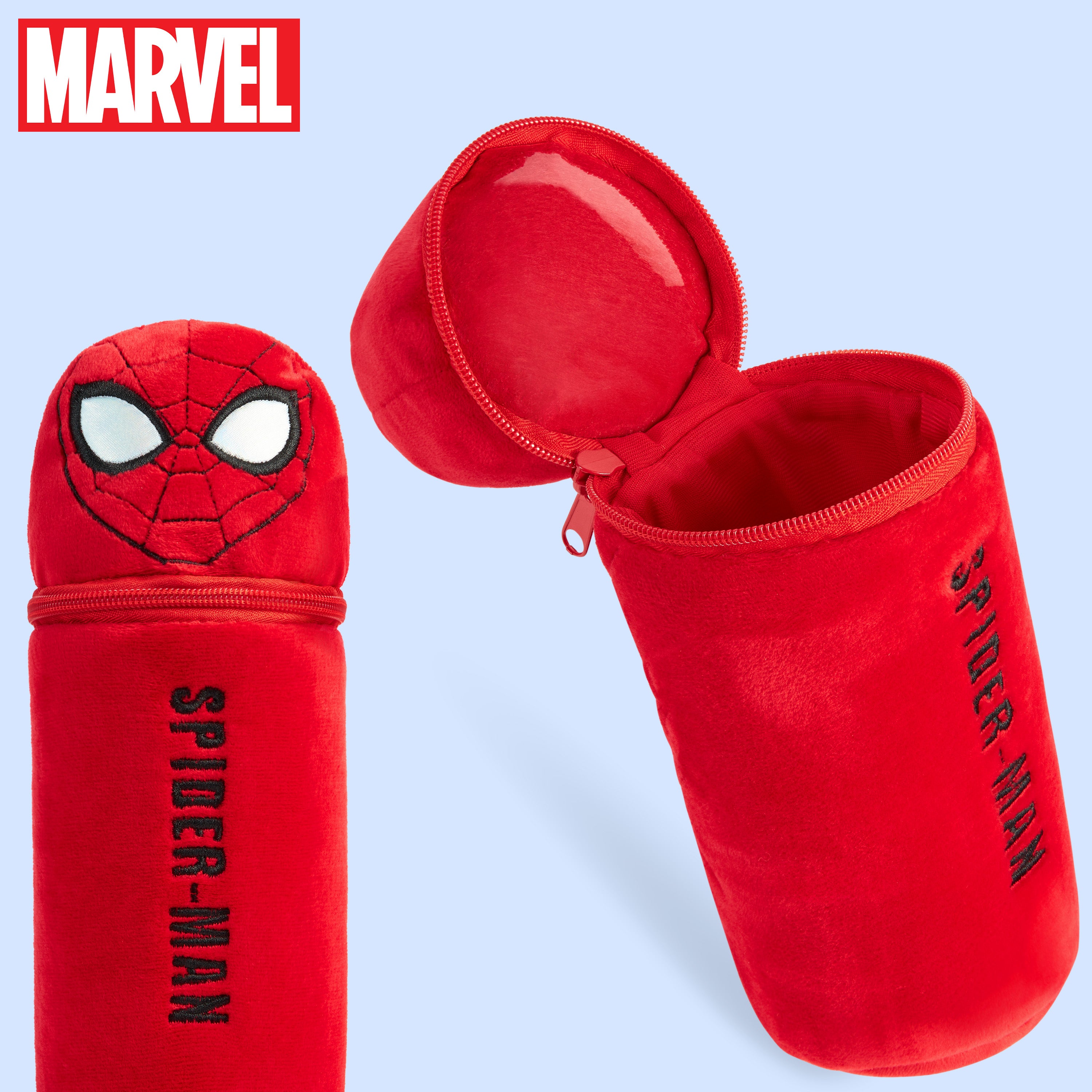 marvel-spiderman-trousse-garnie-48-crayons-couleur-rouge image 3