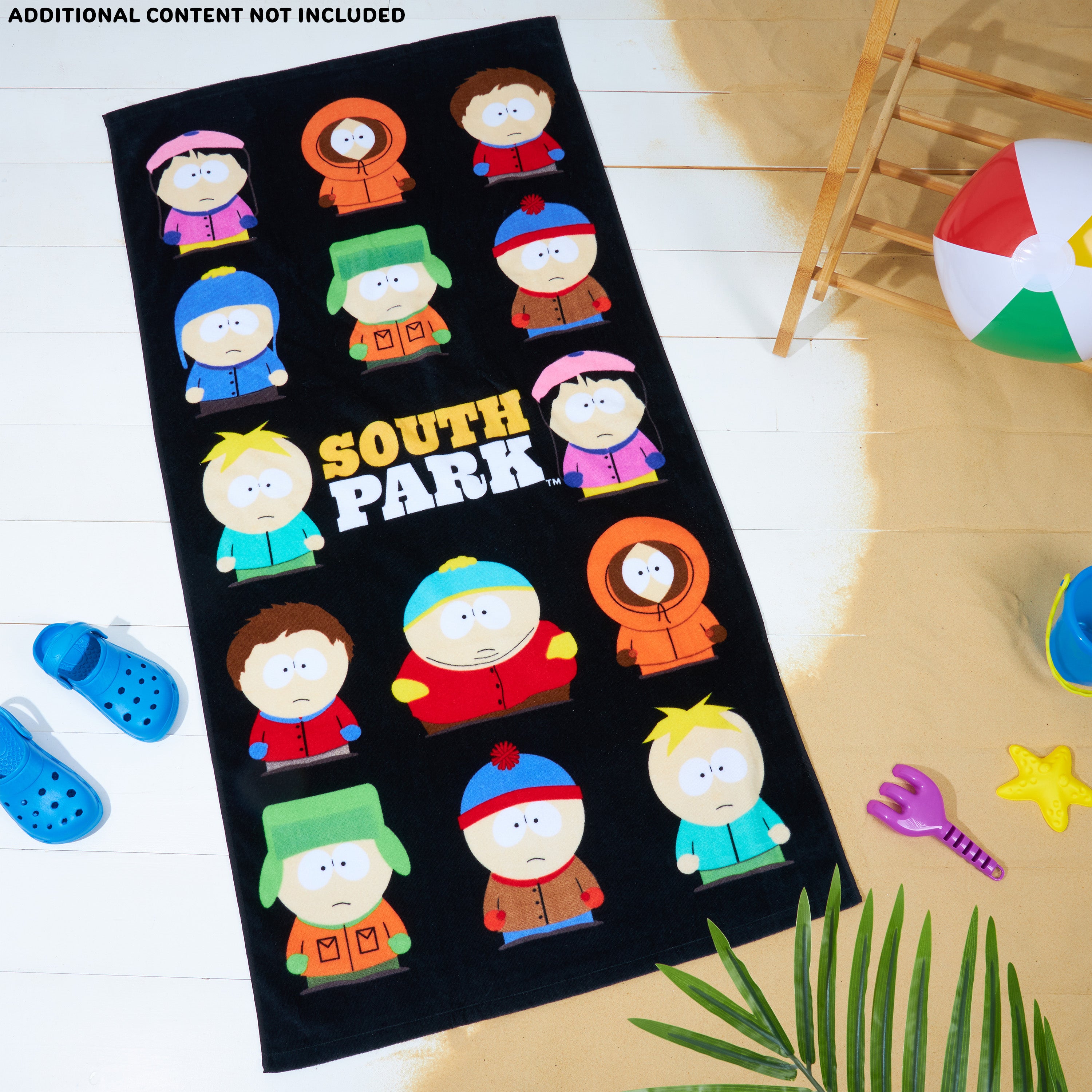 south-park-serviette-de-plage-coton-140x70-cm-stan-et-amis image 5