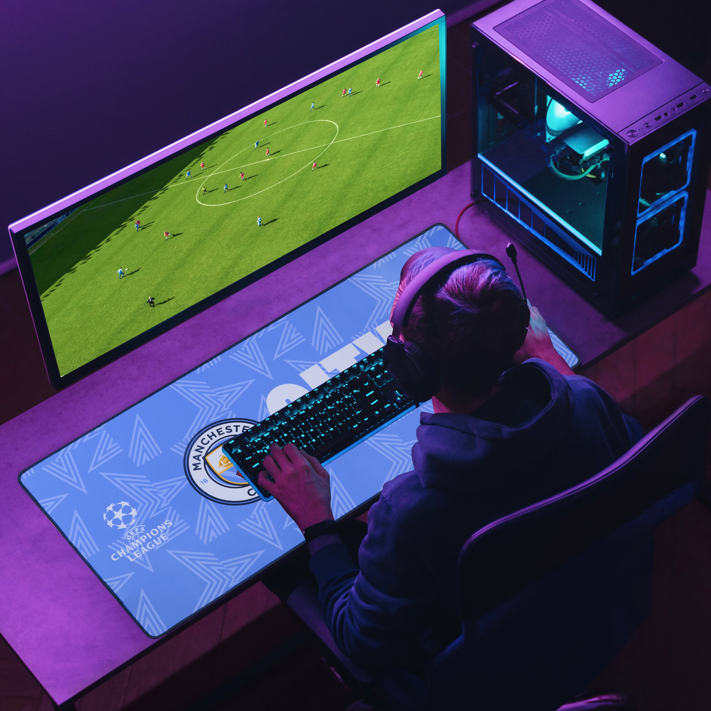 manchester-city-tapis-souris-xxl-80x35cm-bureau-gaming image 3
