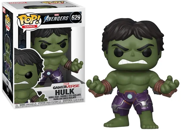 funko-pop-hulk-stark-tech-suit-figurine-vinyle image 1