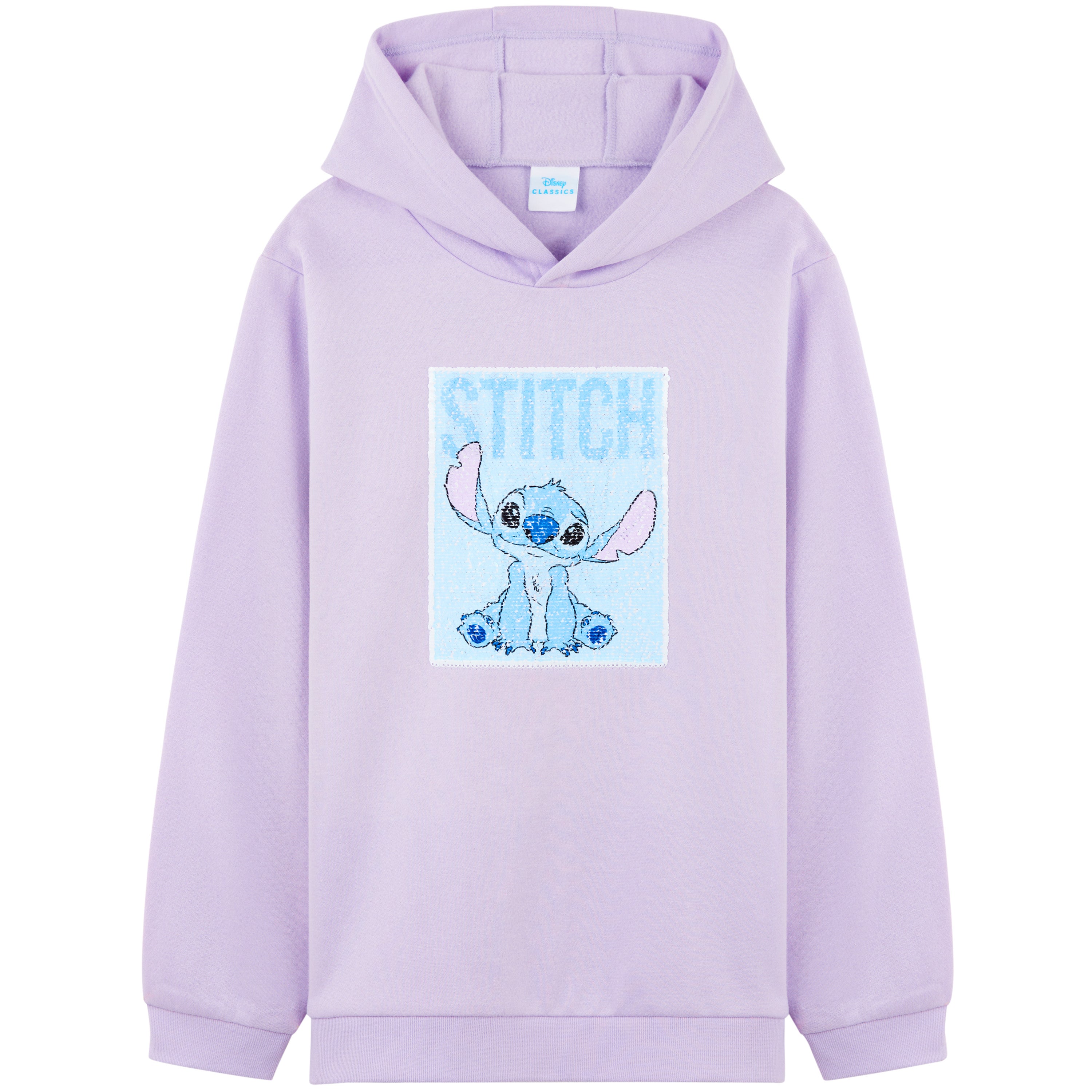 disney-stitch-hoodie-fille-sweat-sequins-r-versibles image 1
