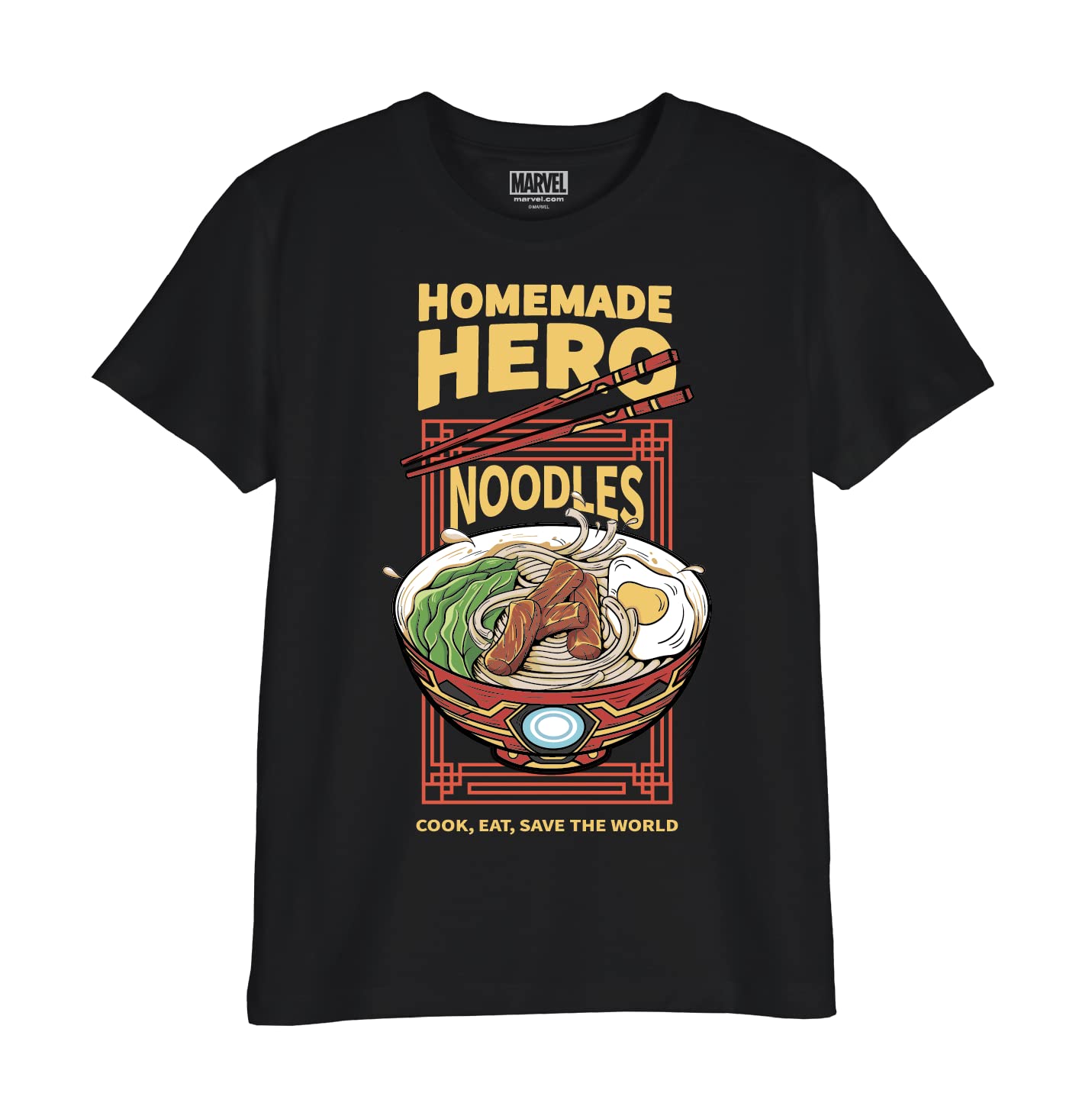 marvel-t-shirt-gar-on-12-ans-navy-super-h-ros image 2