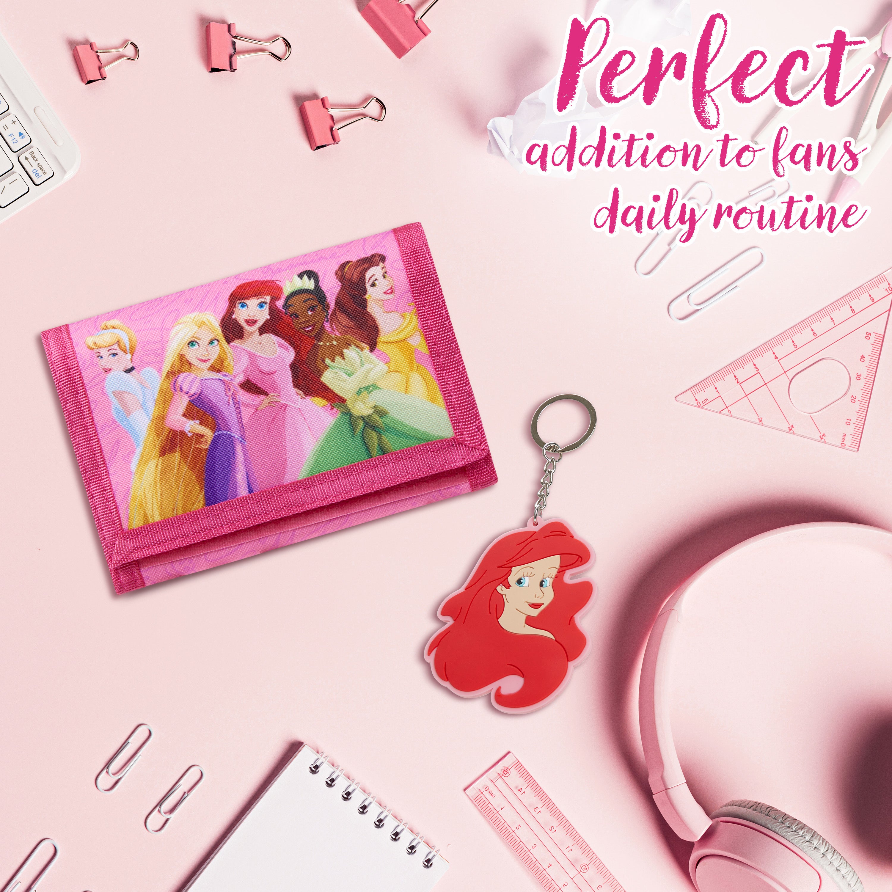 disney-princesses-portefeuille-enfant-rose-porte-cl-s image 4
