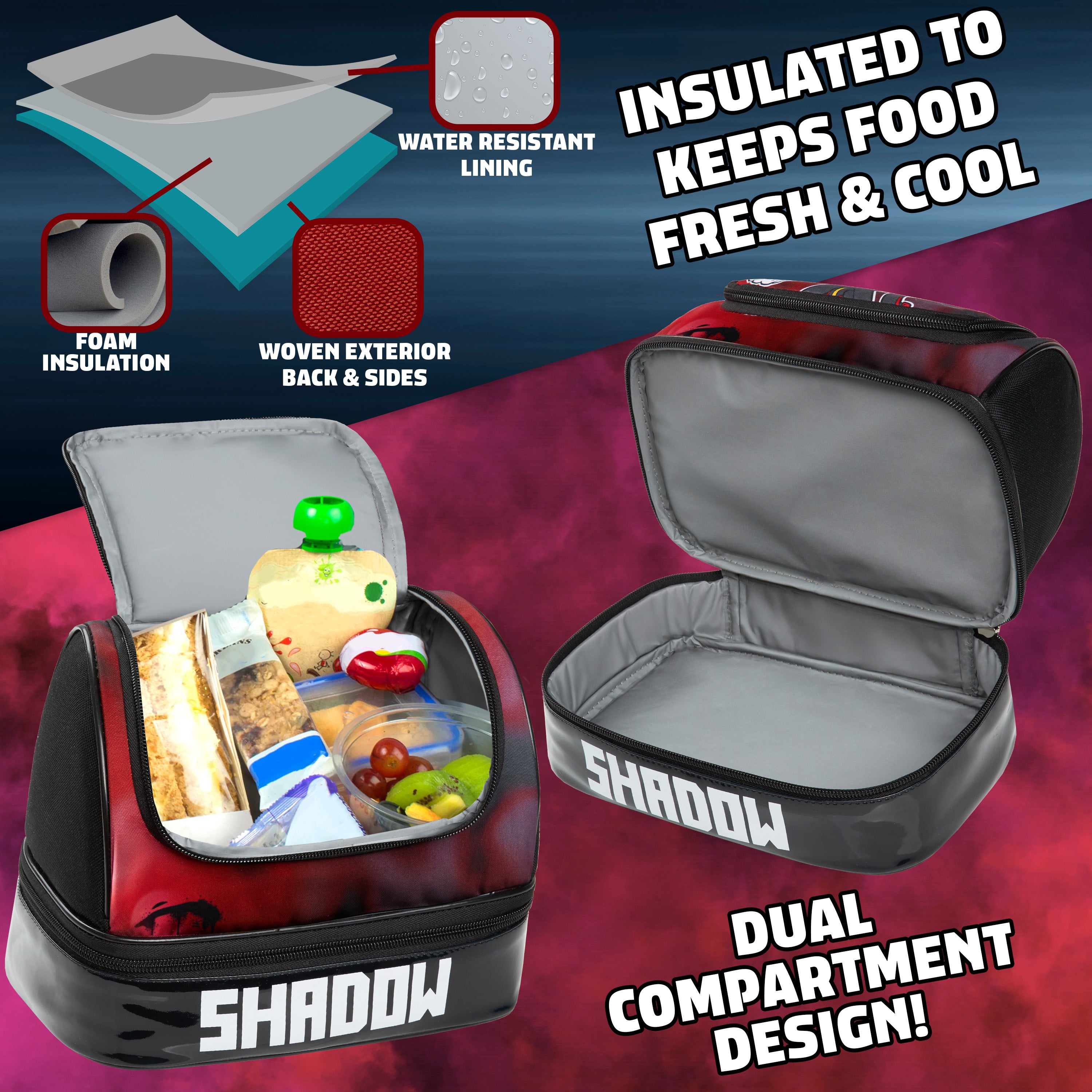 sonic-shadow-sac-repas-isotherme-enfant-double-compartiment image 4