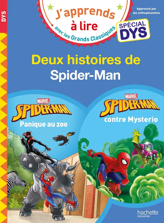 marvel-spider-man-deux-histoires-livre-enfant-sp-cial-dys image 1