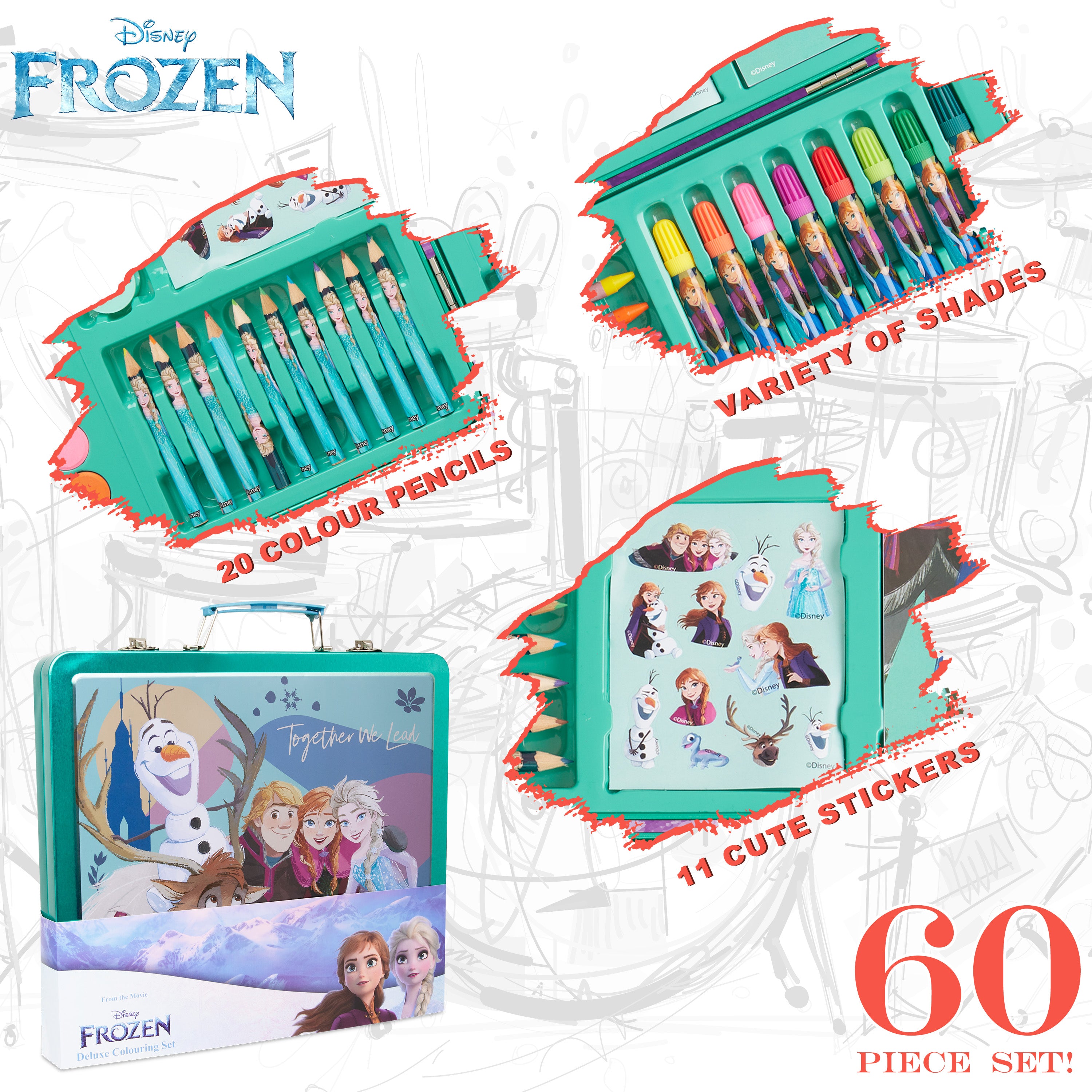 disney-frozen-kit-dessin-enfant-40-pi-ces-anna-elsa-vert image 4