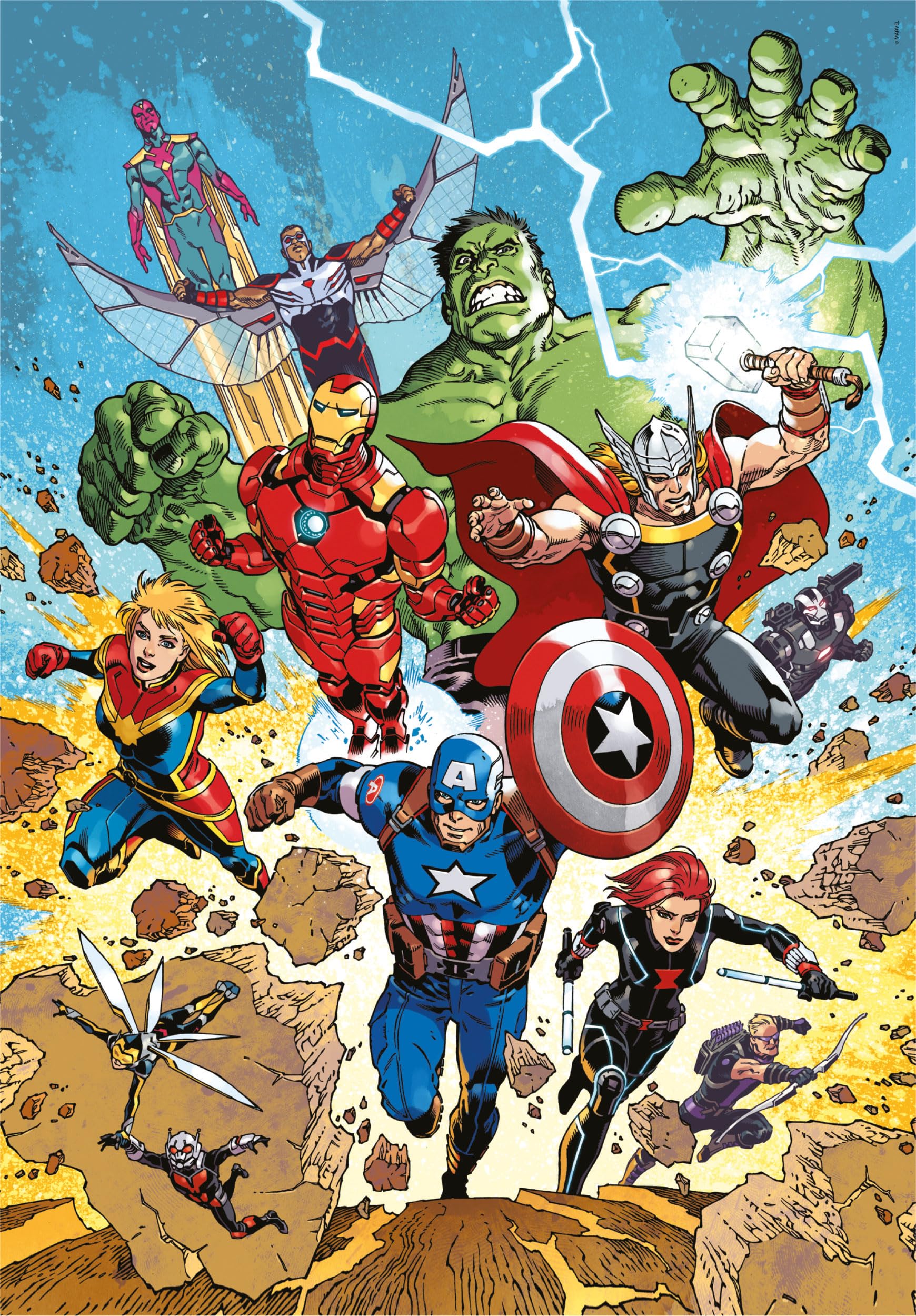 clementoni-marvel-avengers-puzzle-300-pi-ces-48-5x33-5-cm image 2