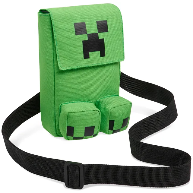 minecraft-sac-bandouli-re-t-l-phone-creeper-enfant image 1