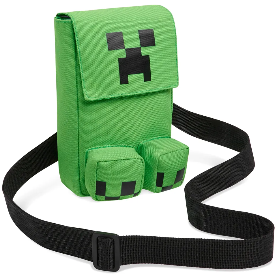 minecraft-sac-bandouli-re-t-l-phone-creeper-enfant image 1