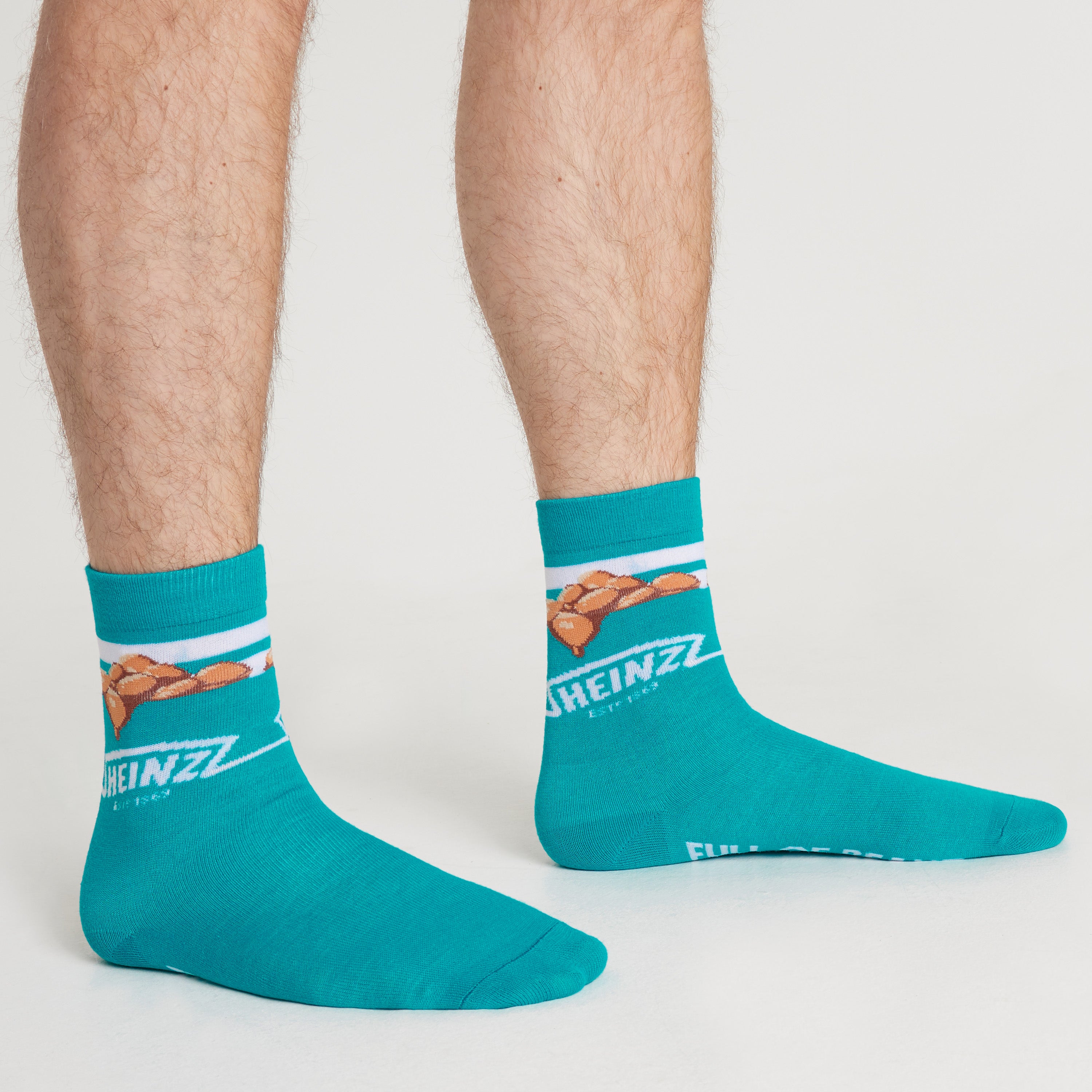 heinz-chaussettes-homme-lot-de-3-taille-8-11-fun image 3