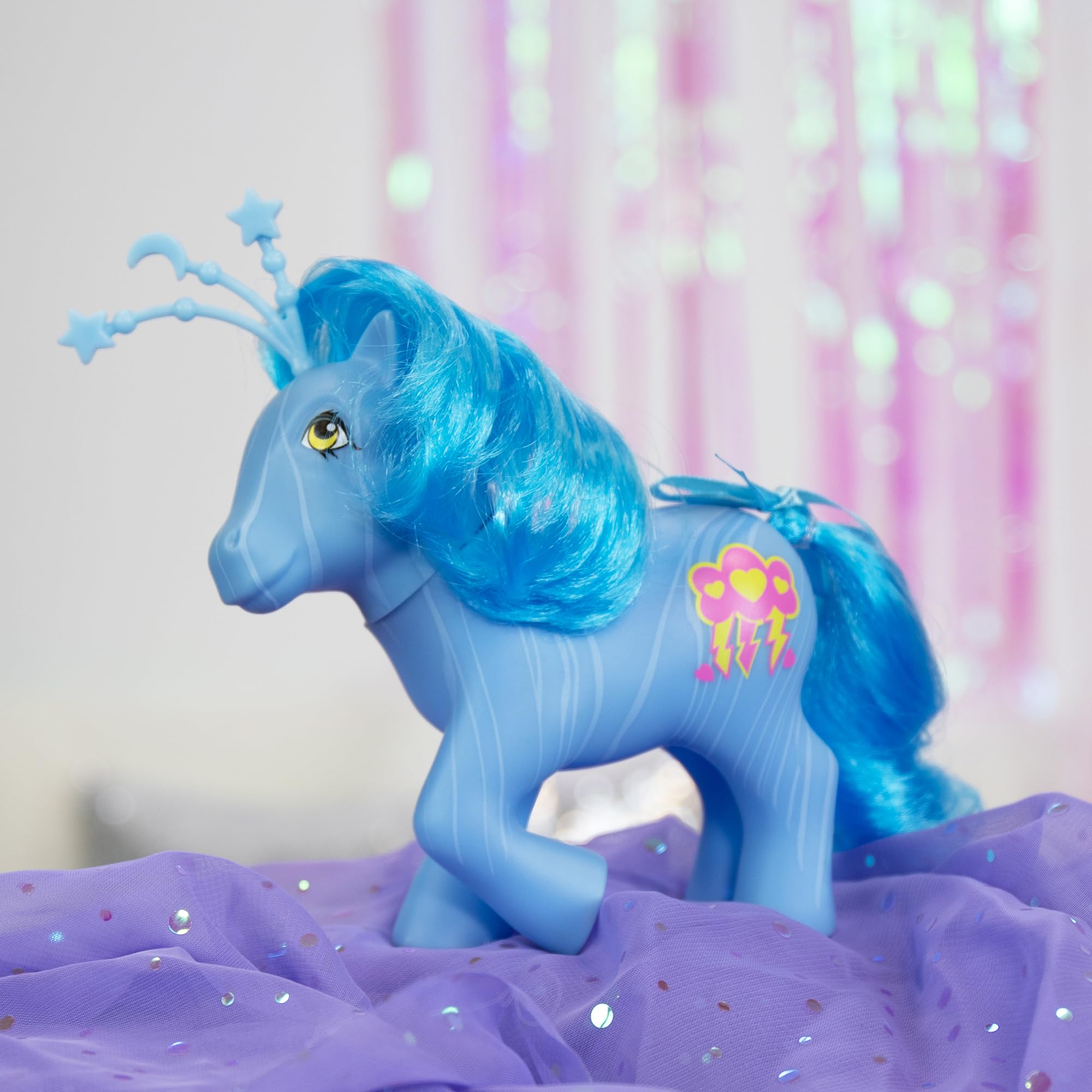 my-little-pony-classics-nova-figurine-poney-bleu-35343 image 6