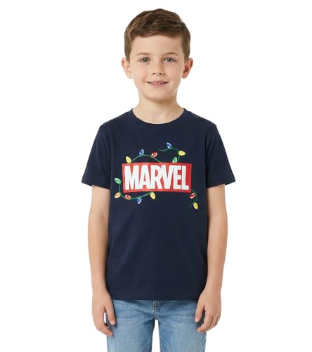 marvel-bomarcots180-t-shirt-gar-on-coton-noir-10-ans image 5