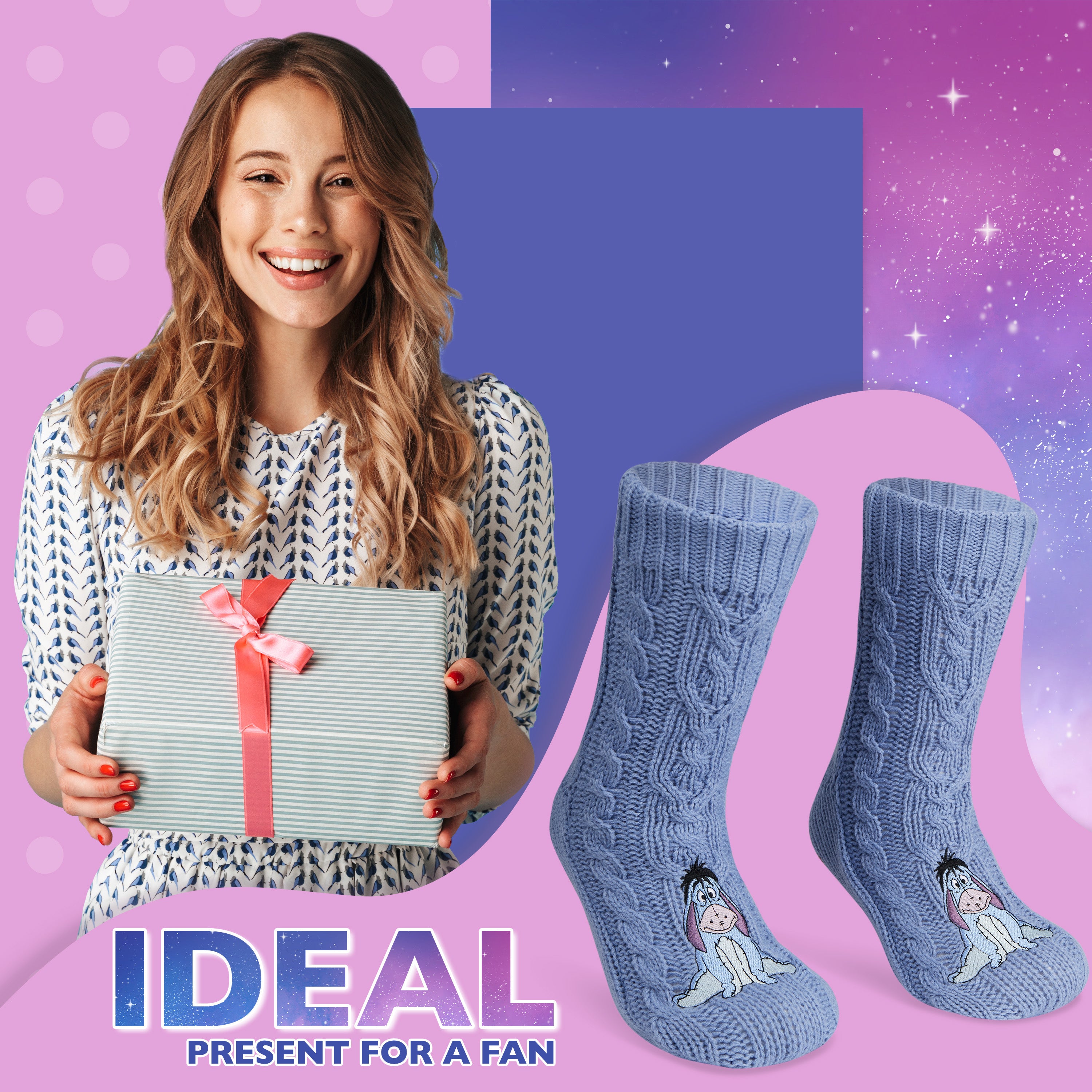 disney-chaussettes-pilou-chaussons-chaudes-ant-xie-ant-2-5-7-5 image 3