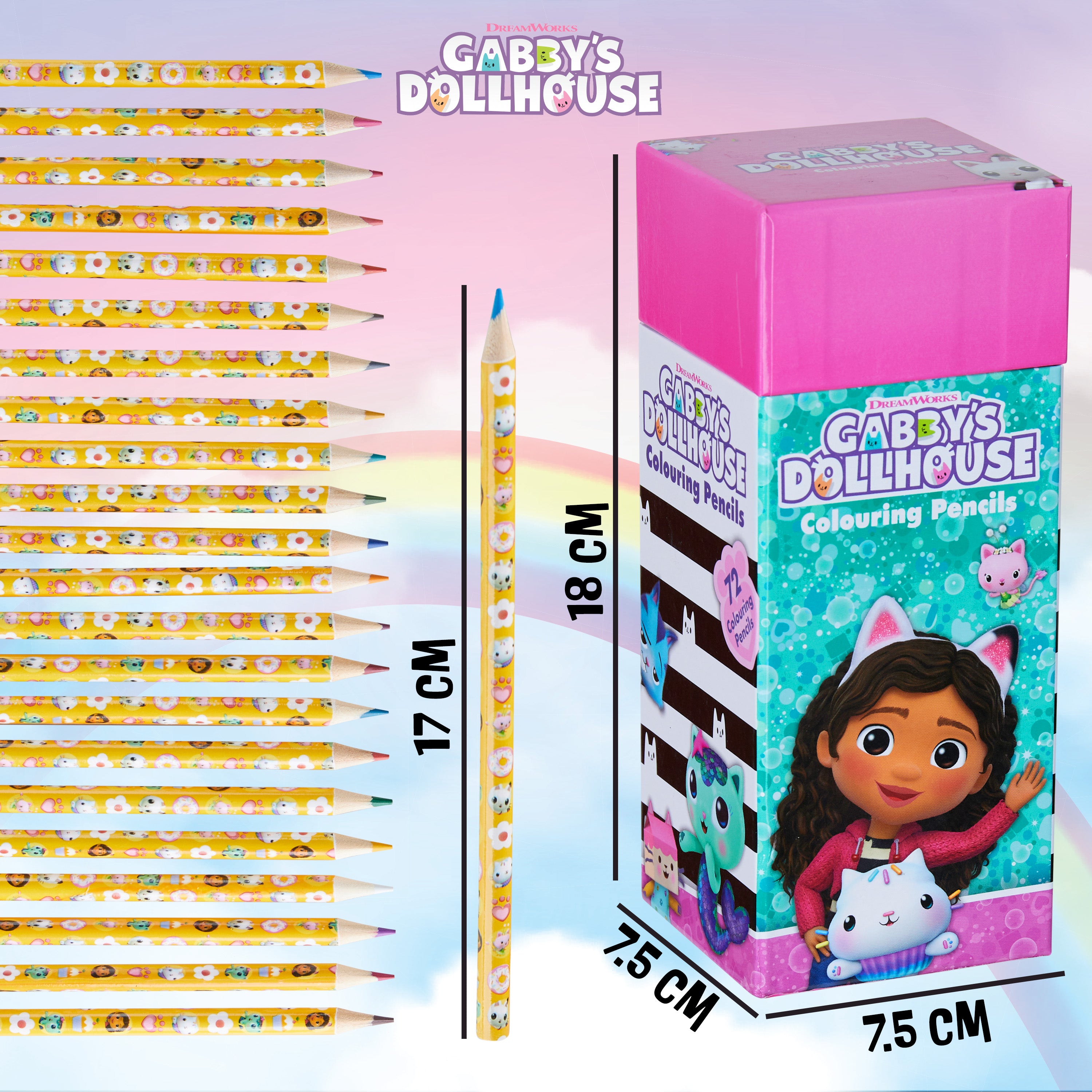 gabby-s-dollhouse-crayons-de-couleur-enfant-bo-te-72 image 5