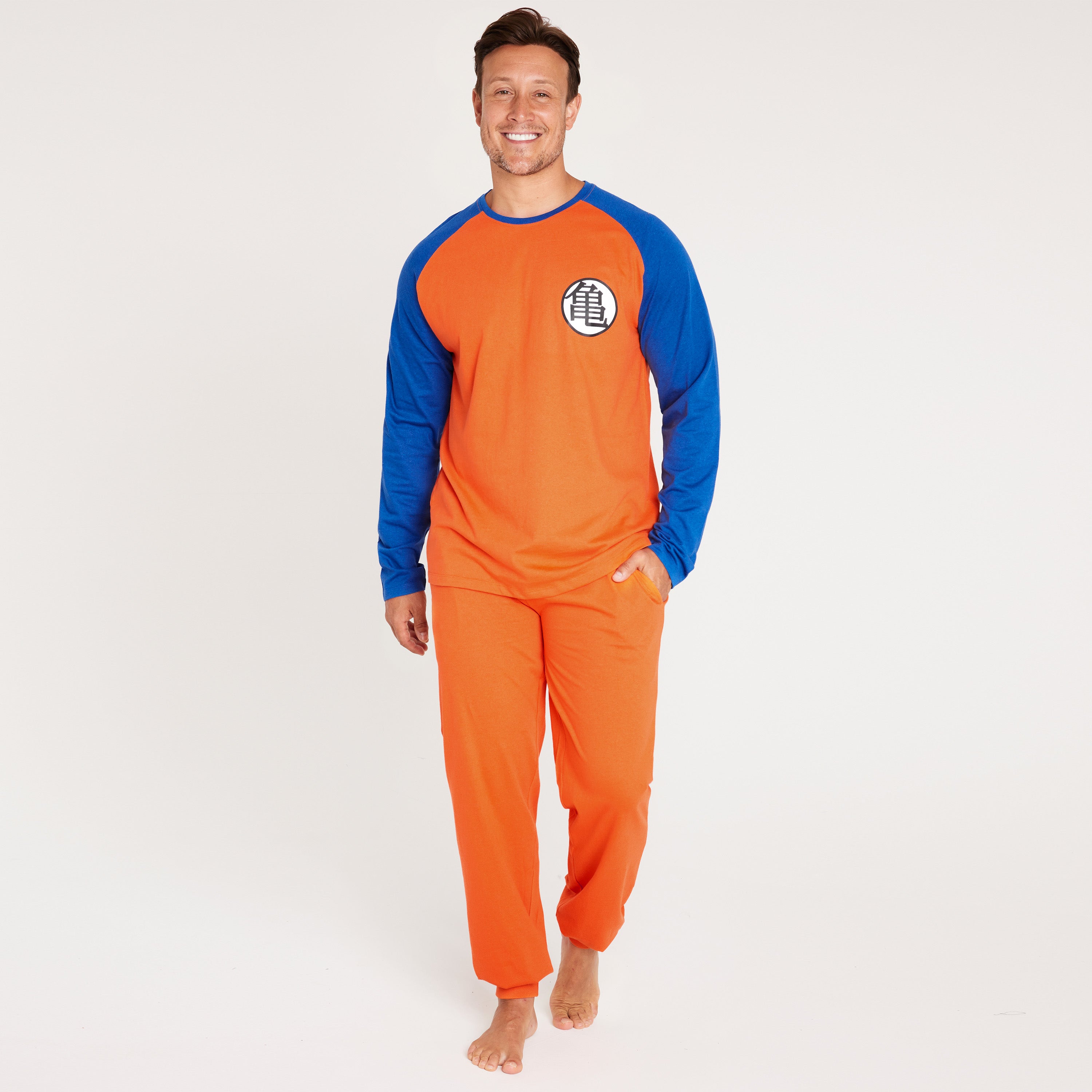 dragon-ball-z-pyjama-homme-manche-longue-taille-s-coton image 3