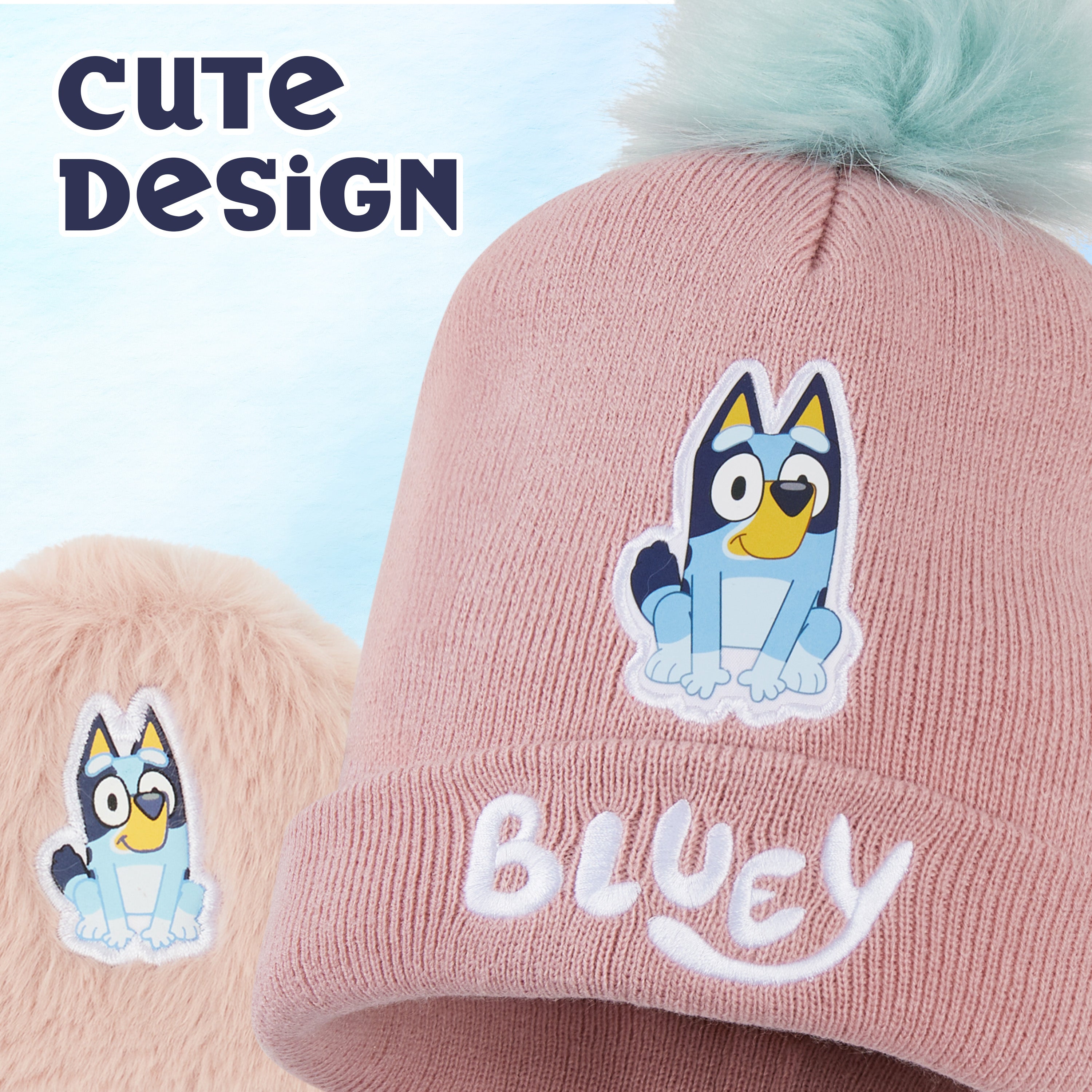 bluey-ensemble-hiver-fille-bonnet-et-gants image 6