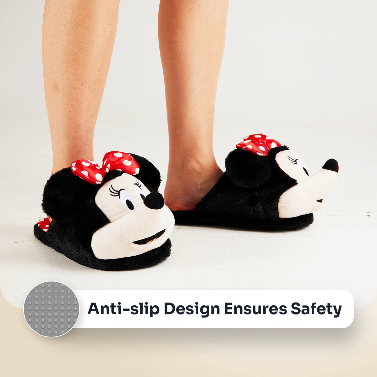 disney-minnie-mouse-pantoufles-femme-moelleuses-pilou image 3