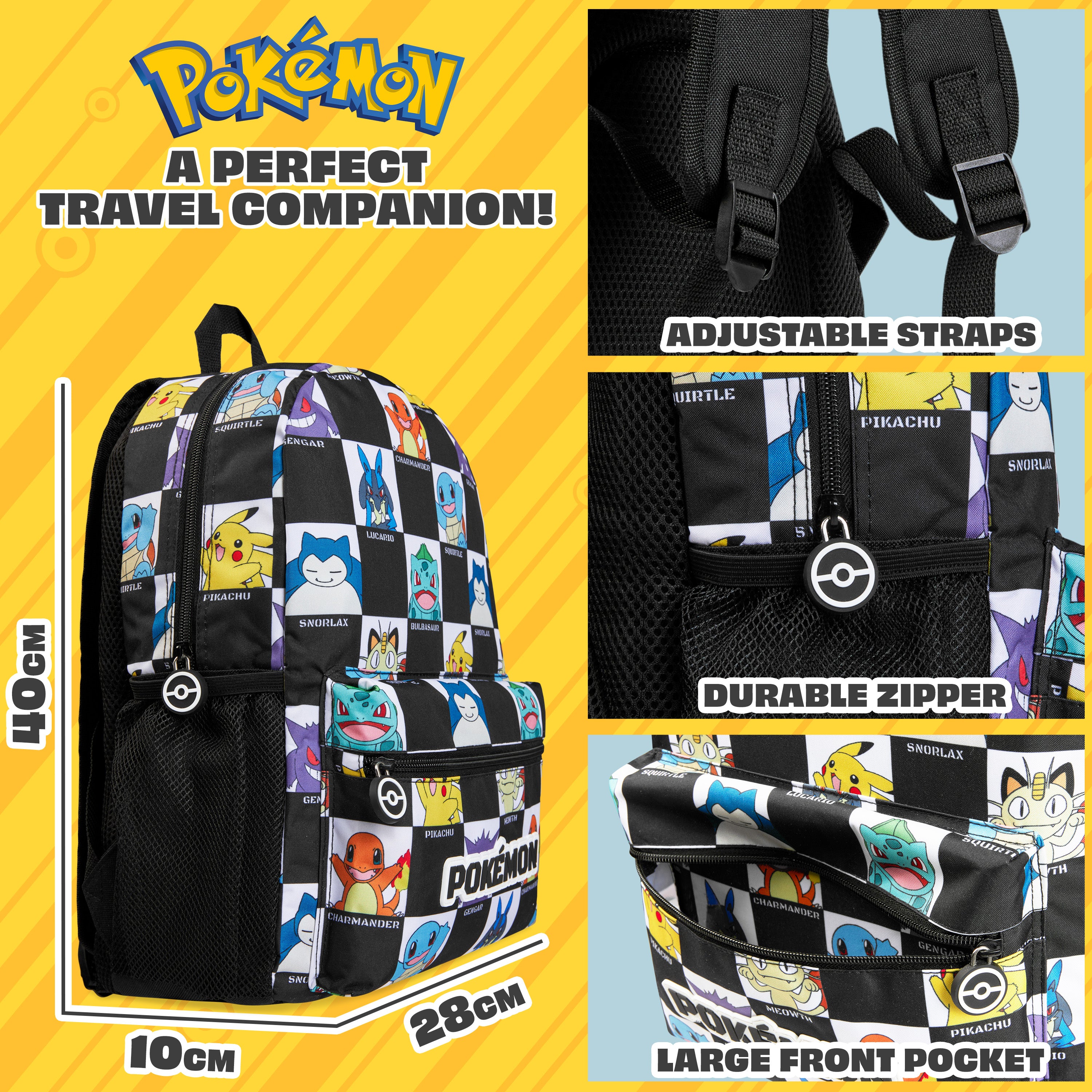 get-trend-school-supplies-pokemon-sac-dos-enfant-poche-gourde image 6