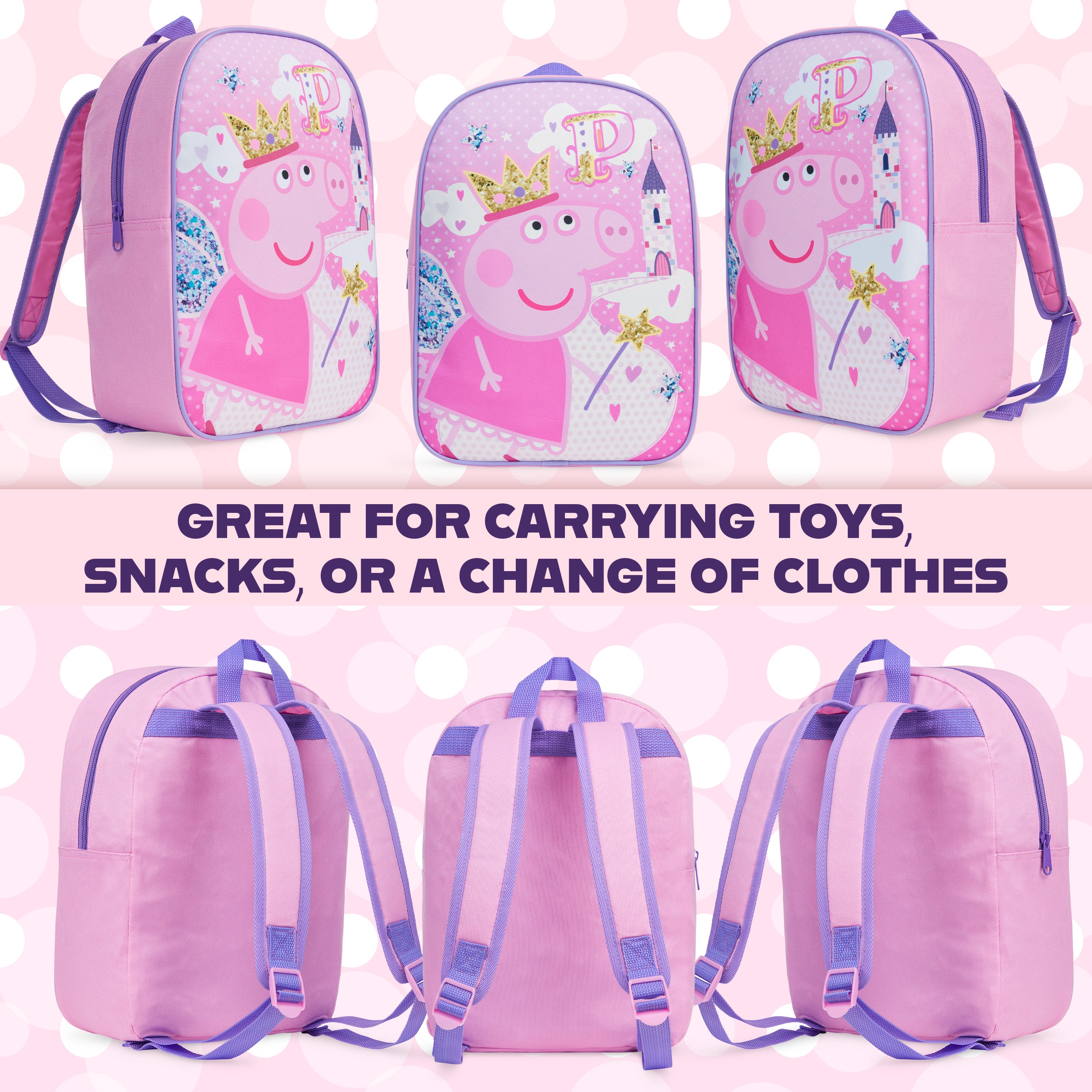 peppa-pig-sac-dos-enfant-rose-3-9-ans-bretelles-r-glables image 3
