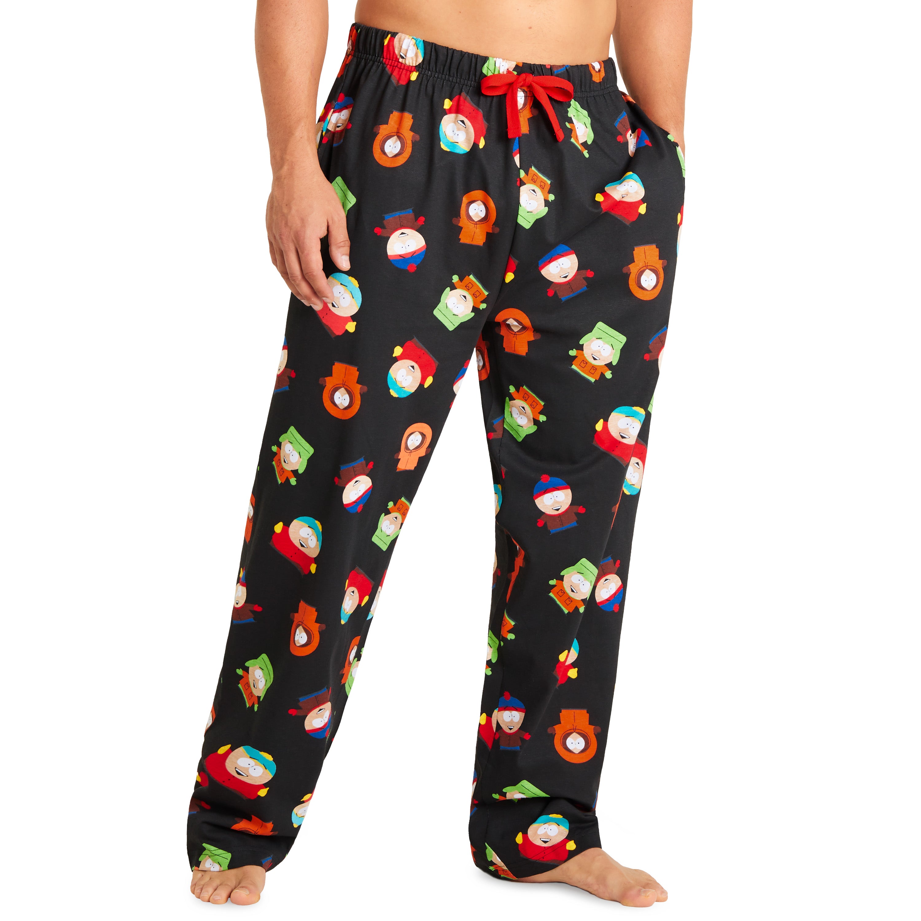 south-park-bas-de-pyjama-homme-coton-pantalon-lounge image 1
