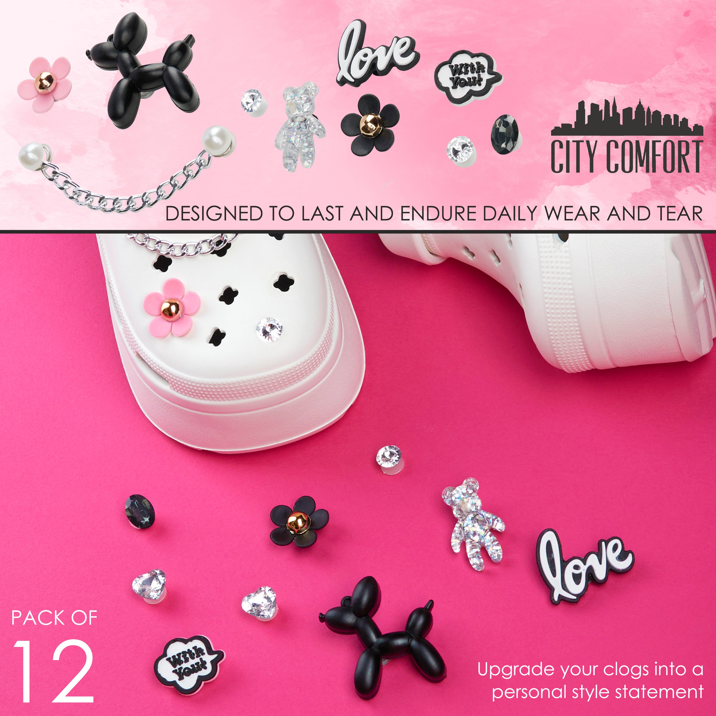 get-trend-citycomfort-charms-sabots-multi-d-coration-mixte image 6