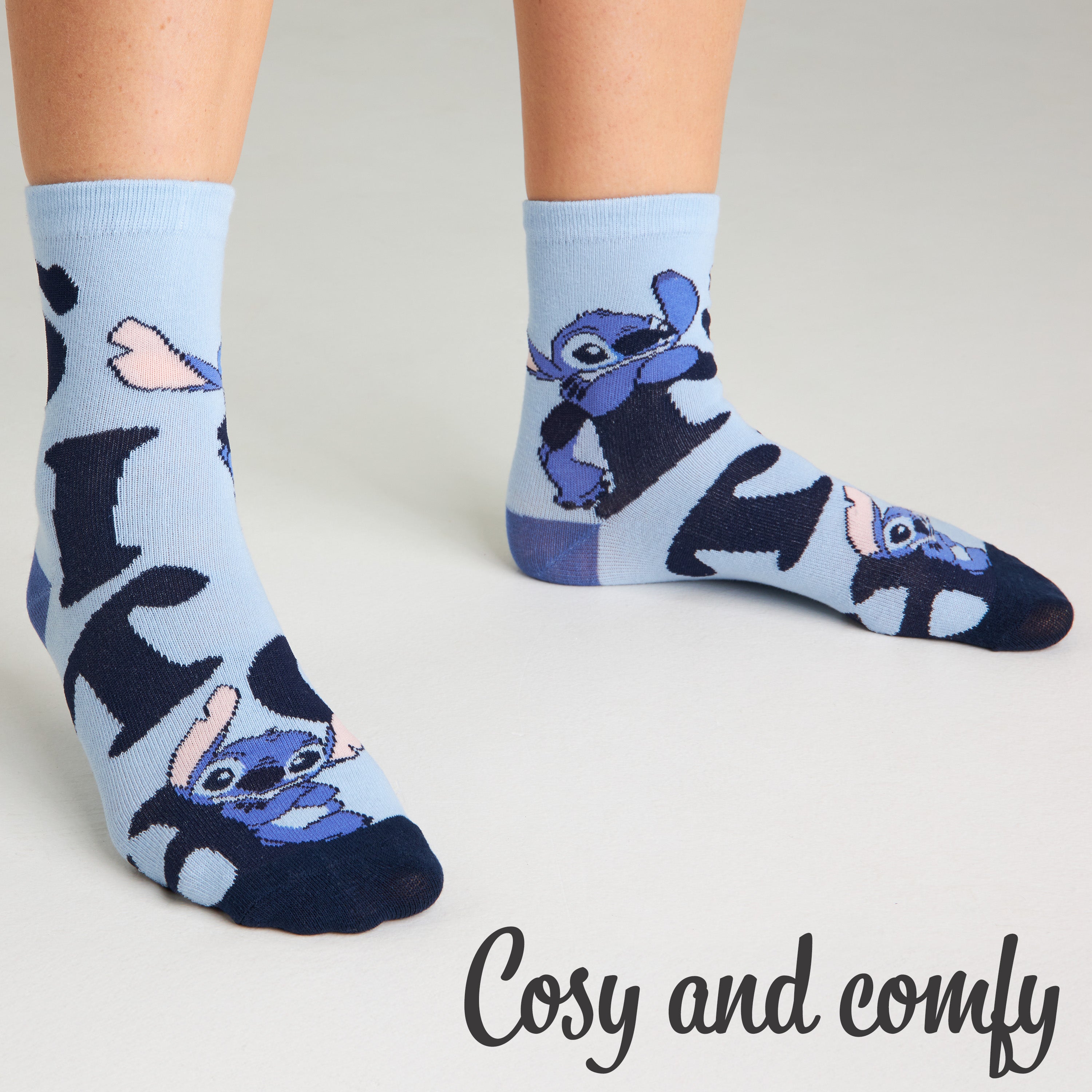 get-trend-stitch-chaussettes-femme-mi-mollet-coton-lot-5 image 2